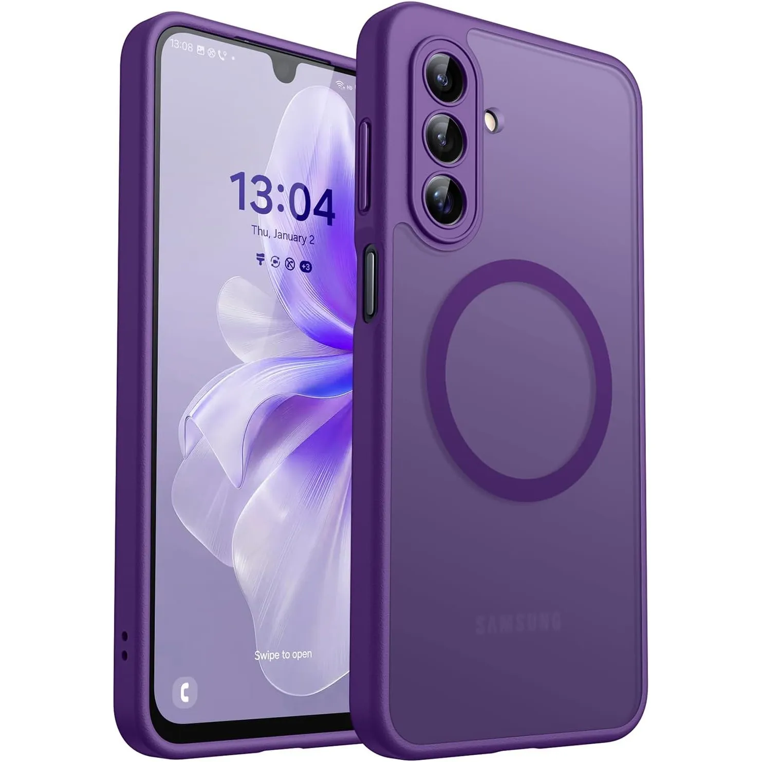 CANSHN für Samsung Galaxy A17 Hülle mit Kameraschutz für Magsafe (TOP Militärschutz & Magnetkraft) Extrem Haltbarkeit H…