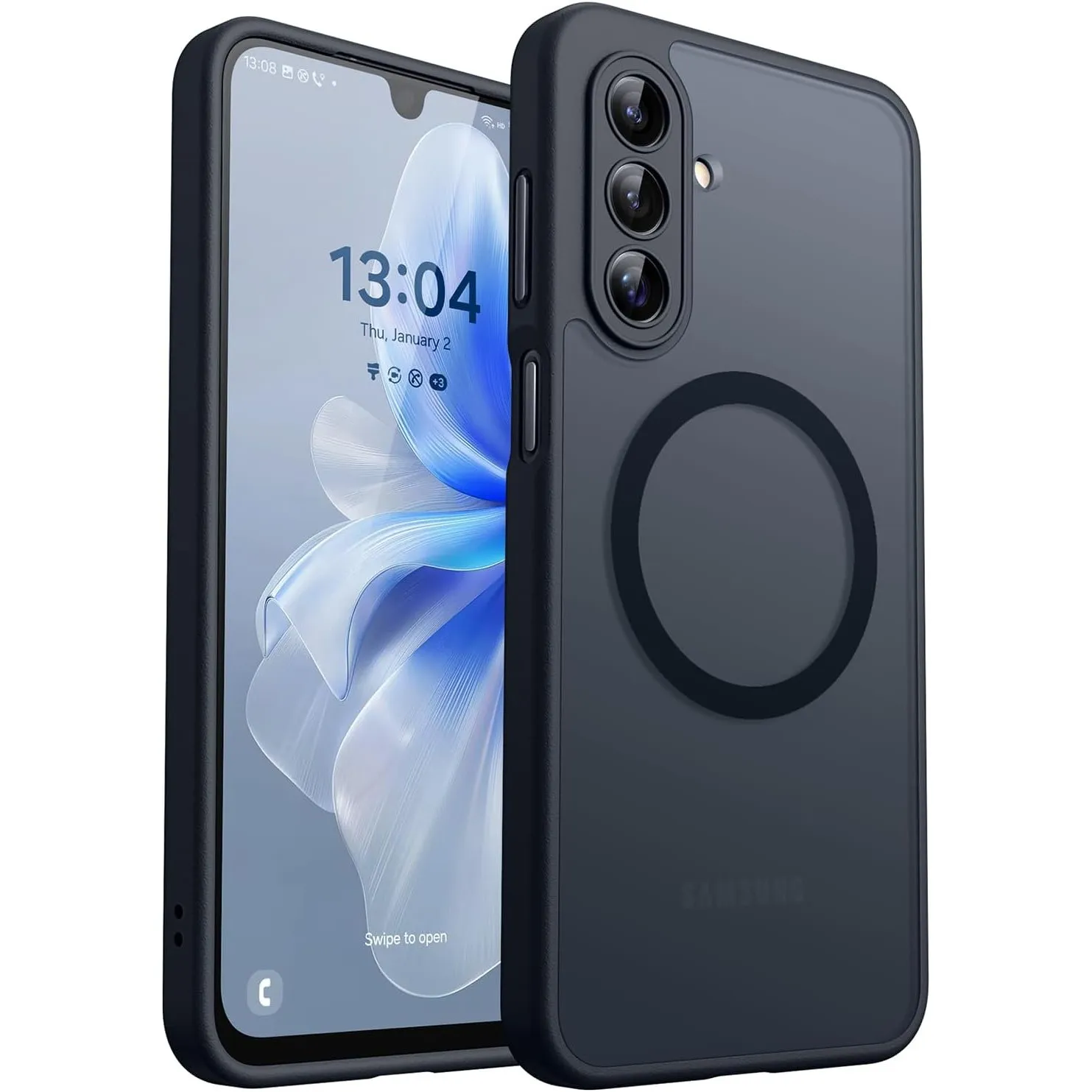 CANSHN für Samsung Galaxy A17 Hülle mit Kameraschutz für Magsafe (TOP Militärschutz & Magnetkraft) Extrem Haltbarkeit H…