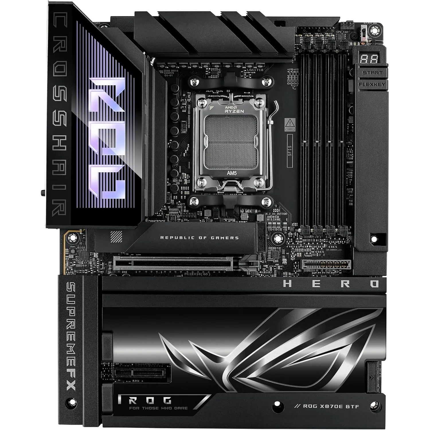 ASUS ROG Crosshair X870E Hero BTF Mainboard Sockel AM5