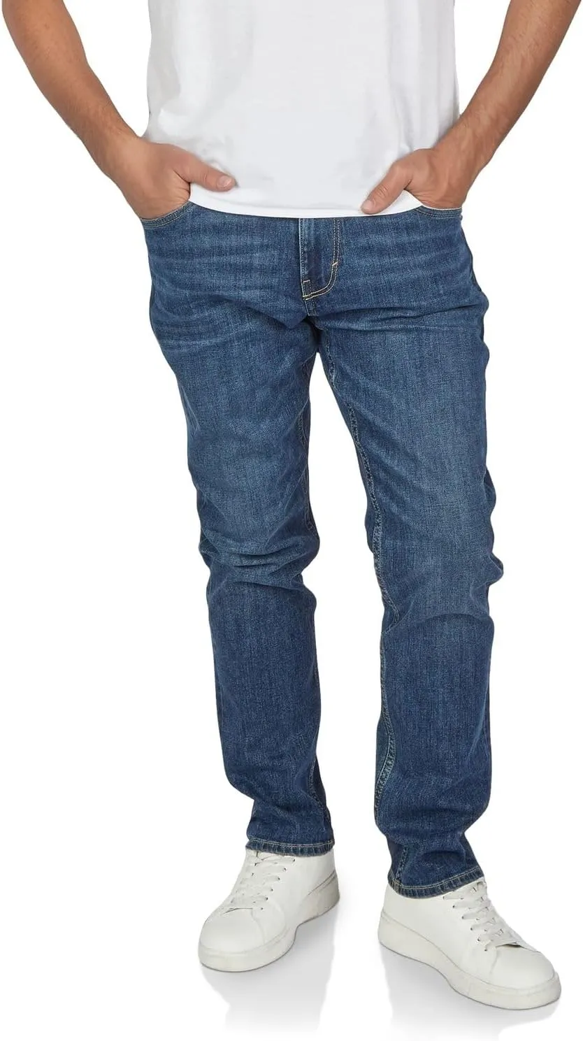 TOM TAILOR Jeans Herren Stretch Regular Slim Fit Josh Jeanshose Hose Denim Blau 30 31 32 33 34 36 38 40 42