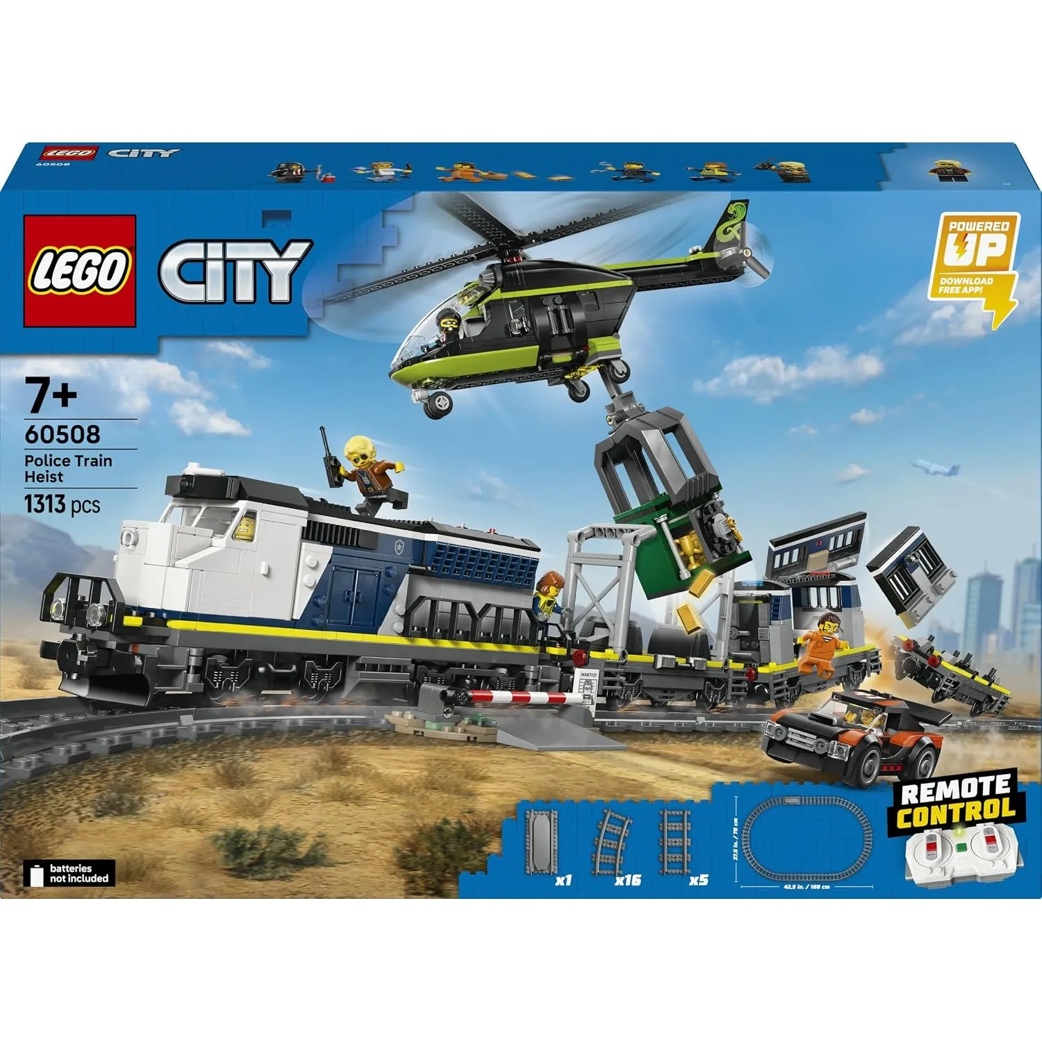 LEGO City Überfall auf den Polizeizug 60508