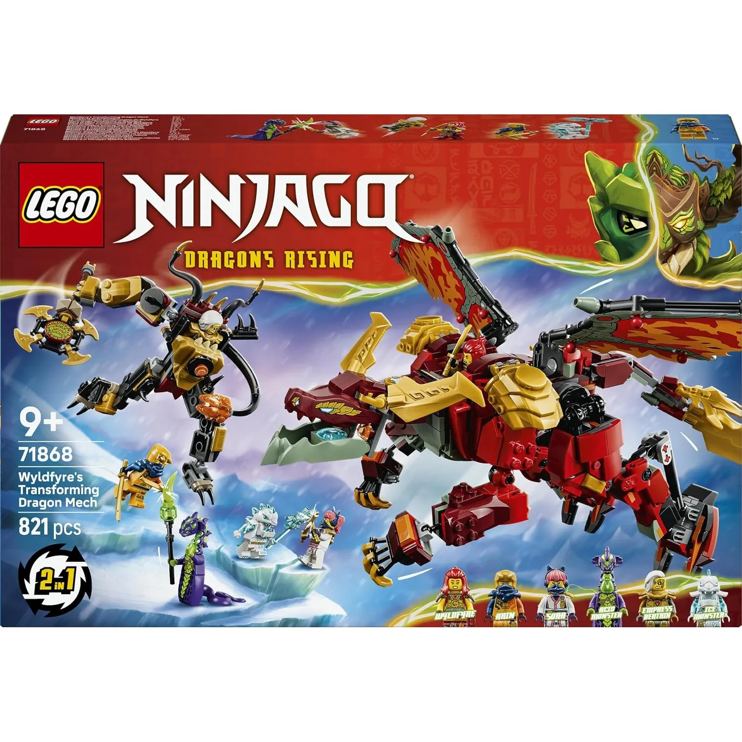 LEGO Ninjago Wyldfyres Drachenmech 71868
