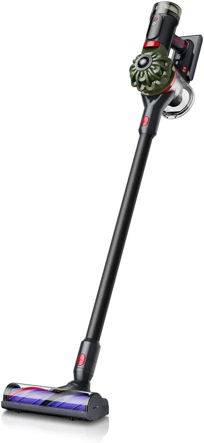 Dyson V8 Cyclone kabelloser Staubsauger, 150 AW, 60 Minuten Laufzeit, Motorbar-Bürste mit Anti-Verhedderungs-Technologi…