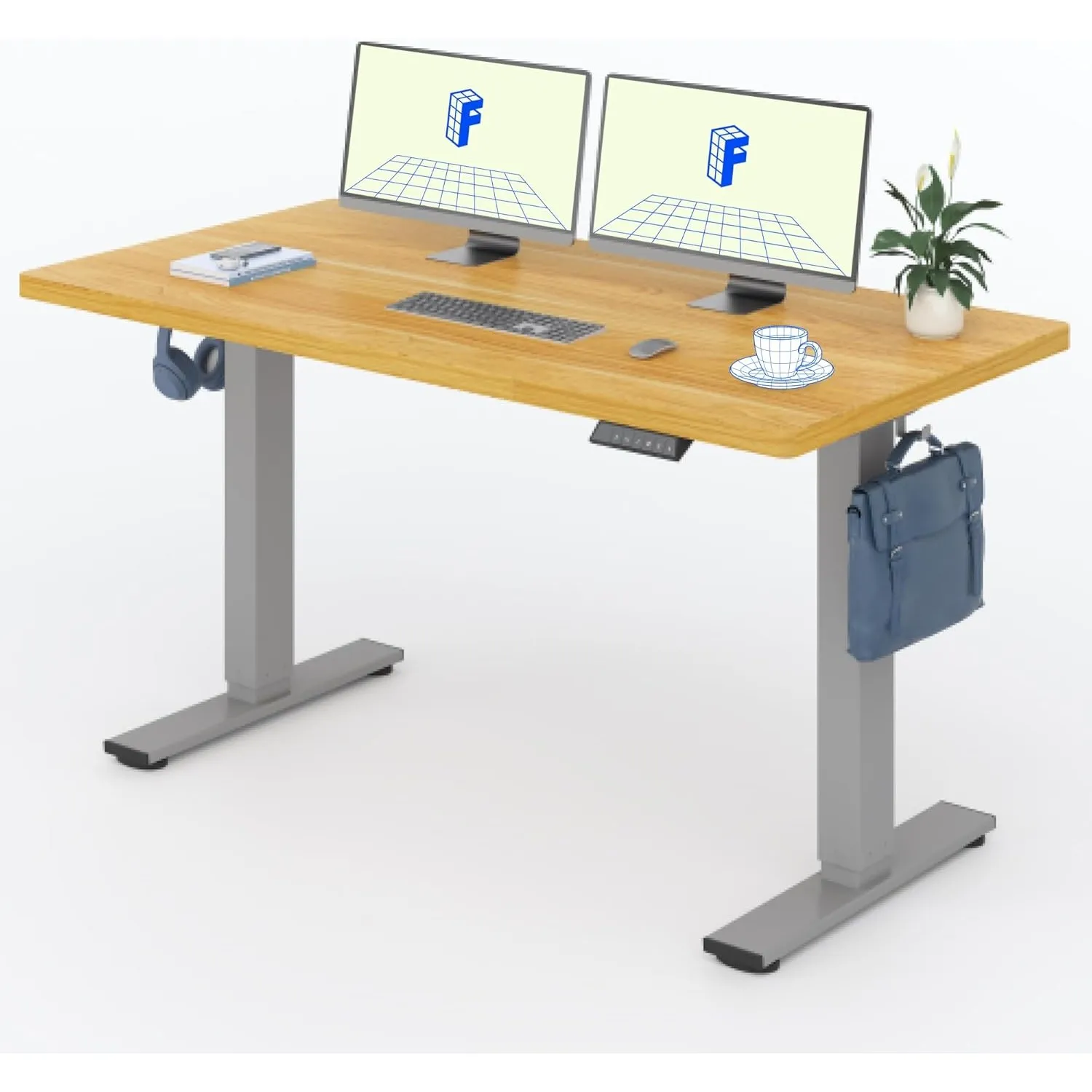 FLEXISPOT Höhenverstellbarer Schreibtisch Basic 160x80cm