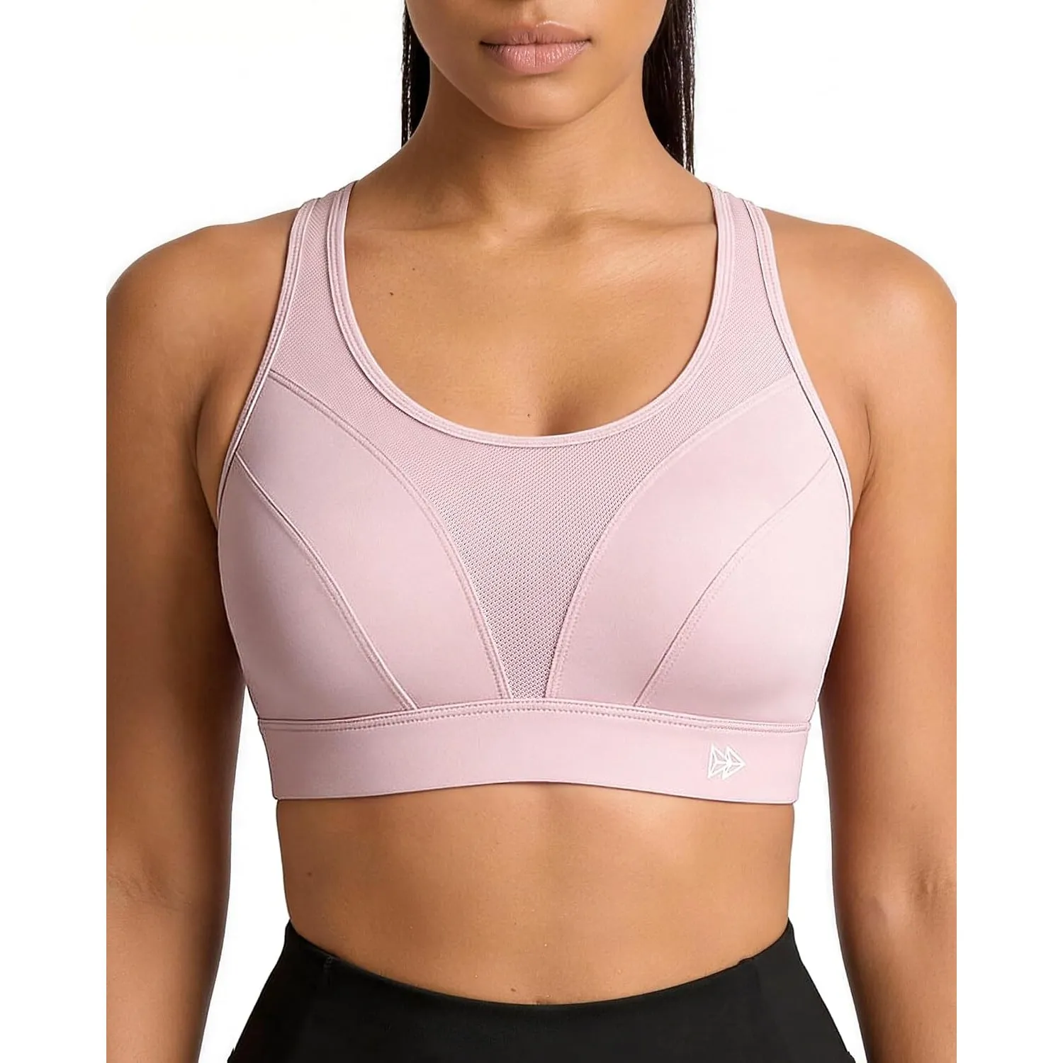 Yvette Verstellbarer Sport BH Damen,U-Rücken