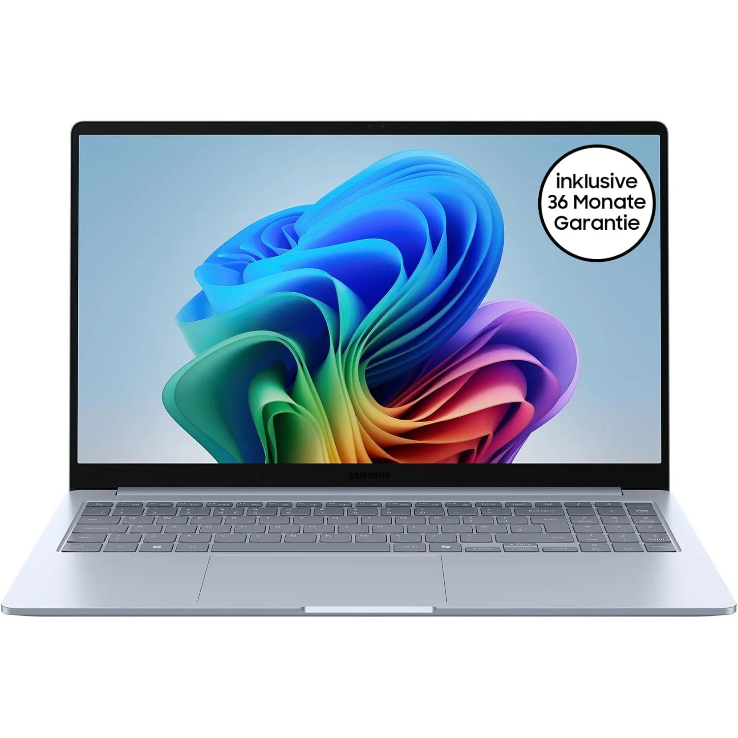 Samsung Galaxy Book4 Edge AI Laptop, Notebook, 15,6"-LCD, Full HD, Snapdragon X Prozessor (X26), 16GB RAM, 512GB Speich…