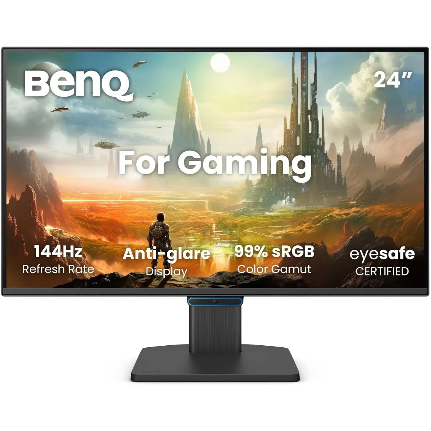 BenQ GW2490CE 23,8 Zoll 1080p FHD 144 Hz IPS Eye-Care-Monitor für das Homeoffice, USB-C, 1080 x 1920, Visual Optimizer,…
