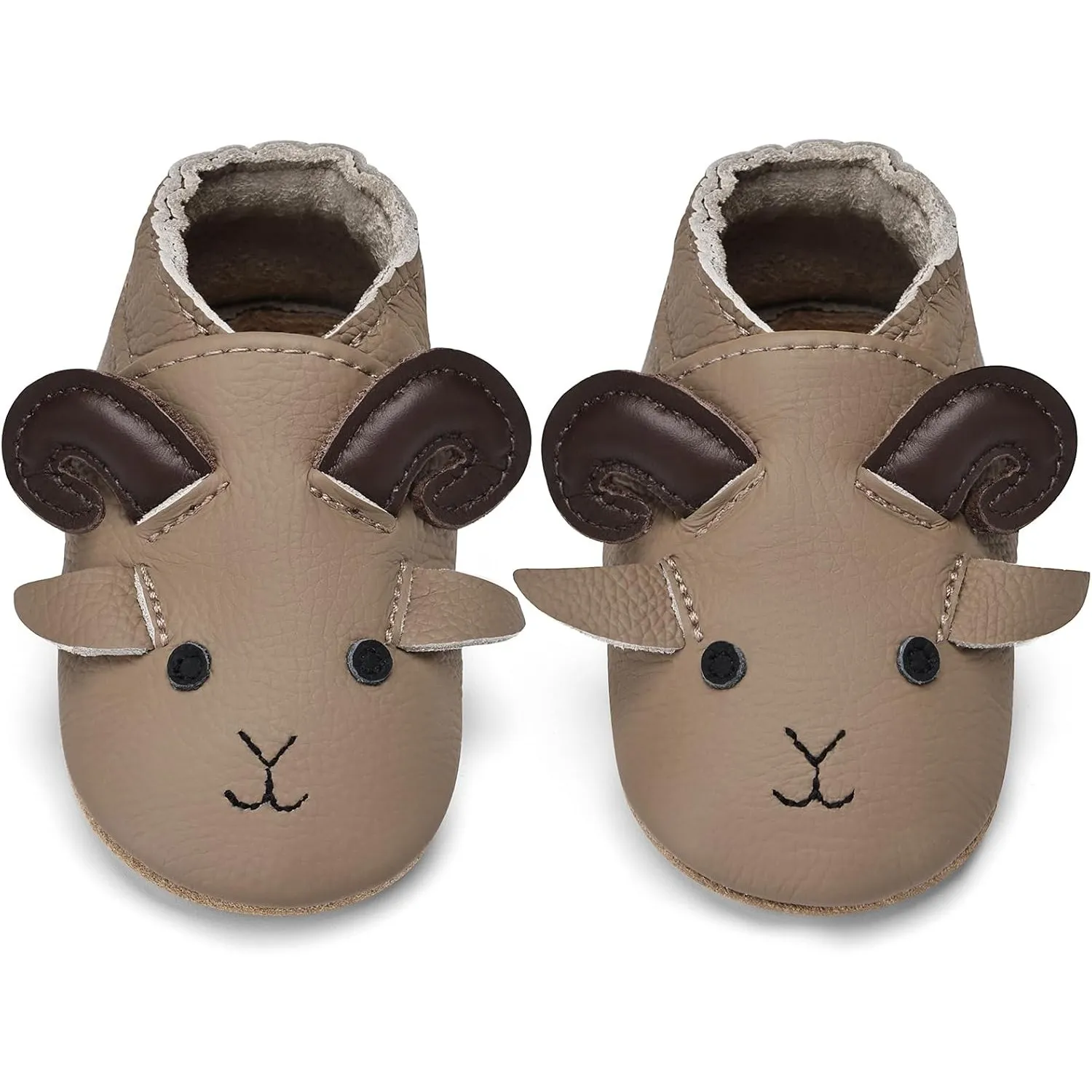 IceUnicorn Krabbelschuhe Baby Lauflernschuhe Jungen Weiche Leder Babyschuhe Kleinkind Lederschuhe mädchen Babyhausschuhe
