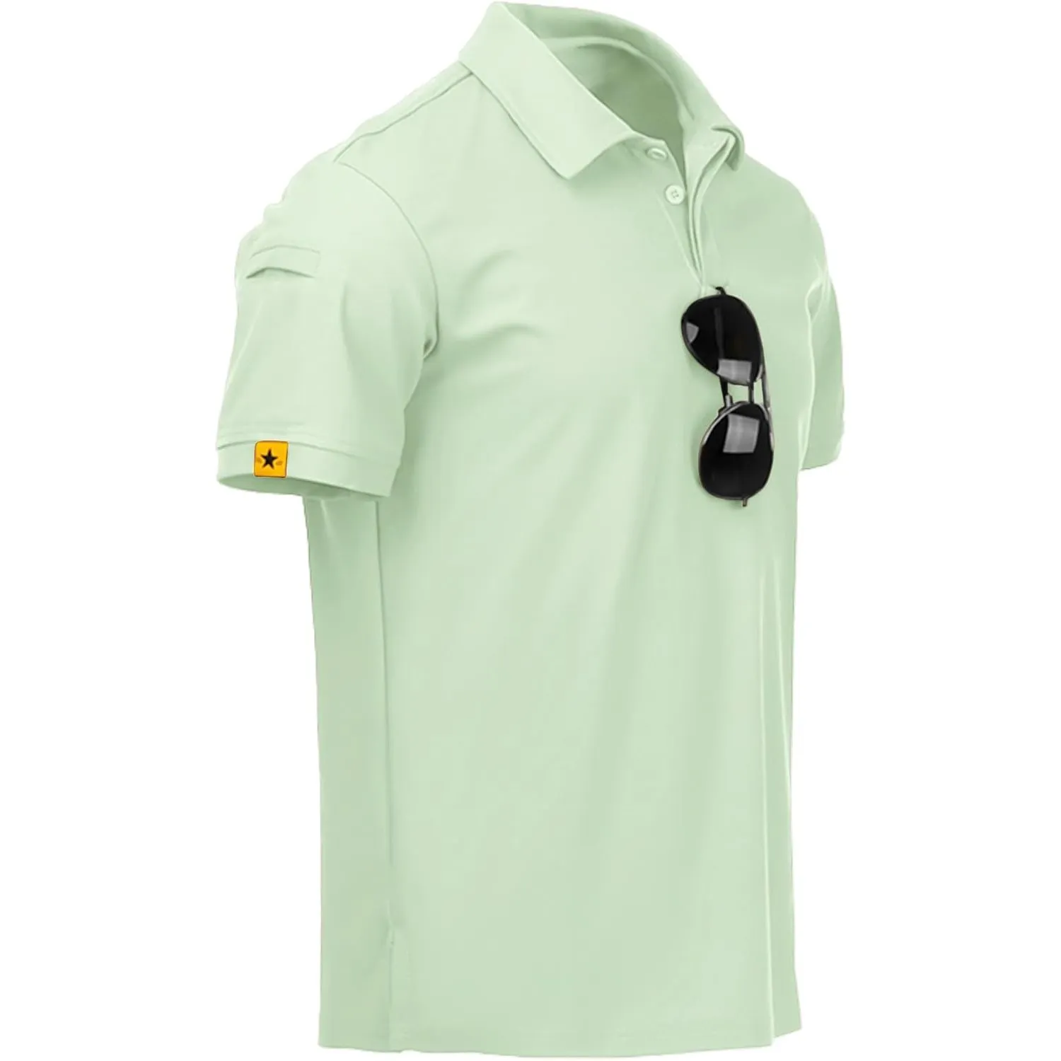 JACKETOWN Poloshirts Herren Kurzarm Atmungsaktives Schnelltrocknend Poloshirts Männer Tennis Sommer Knopfleiste T-Shirt…