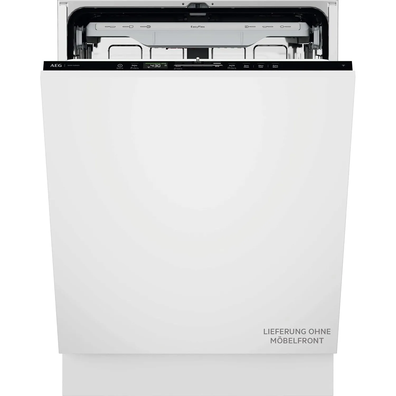 AEG 8000 WiFi Geschirrspüler vollintegriert 60cm, XXL Innenraum, GI8700B2SC