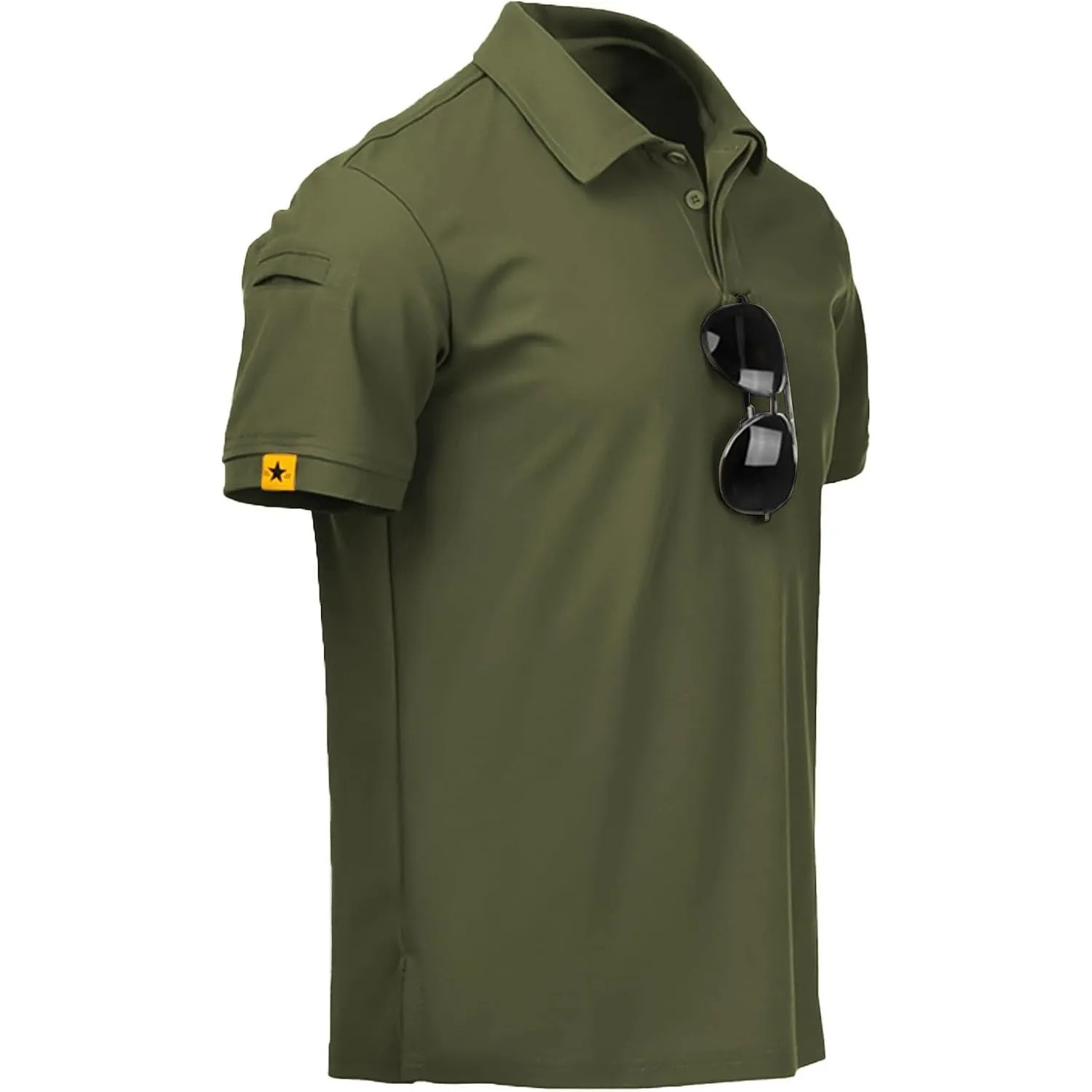 JACKETOWN Poloshirts Herren Kurzarm Atmungsaktives Funktionsshirt, M-3XL. | Polohemd Herren Atmungsaktives Sommer Knopf…