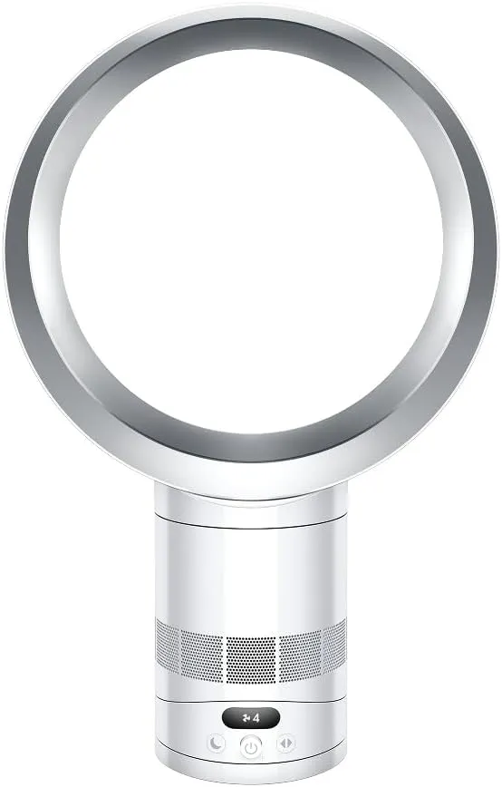 Dyson Cool CF1 Table Fan, White/Silver - Quiet & Powerful Cooling with Air Multiplier Technology, MyDyson App Control, …