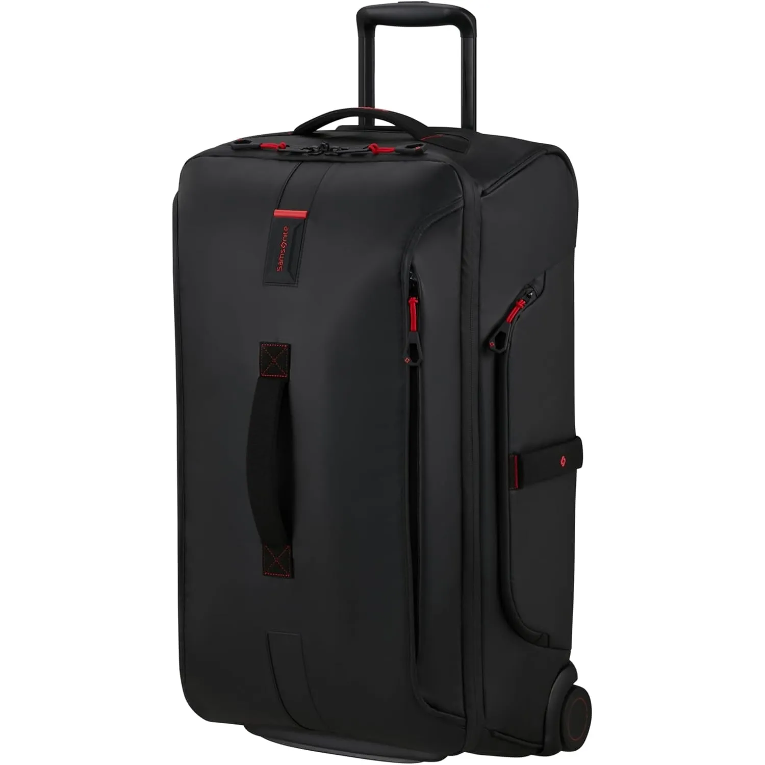 Samsonite Paradiver Light - Reisetasche mit Rollen (67 cm), Medium, Wasserabweisend, Leicht, 74.5 L, Schwarz (Black)