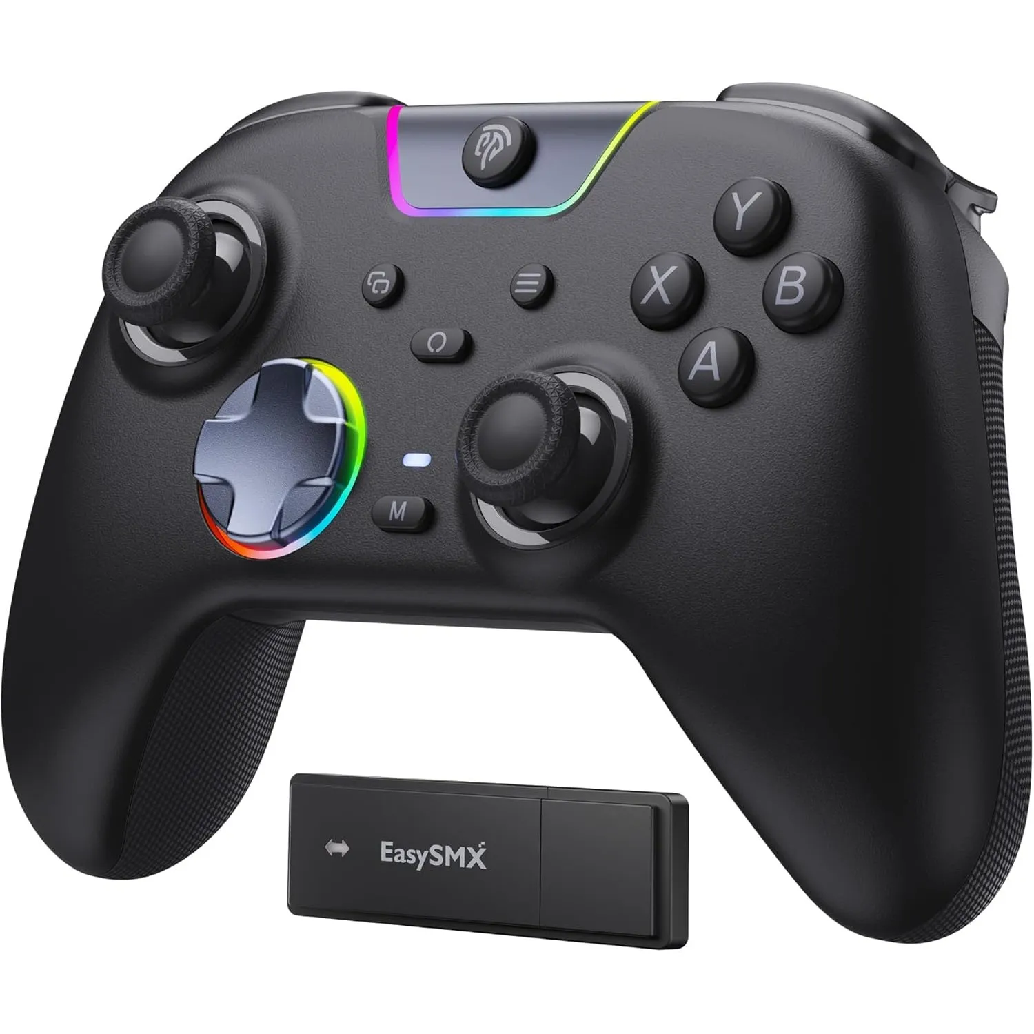 EasySMX X05PRO Wireless Controller PC, Gaming Controller mit leise Tasten, 2-stufige Tigger, Hall Joysticks, 2 programm…