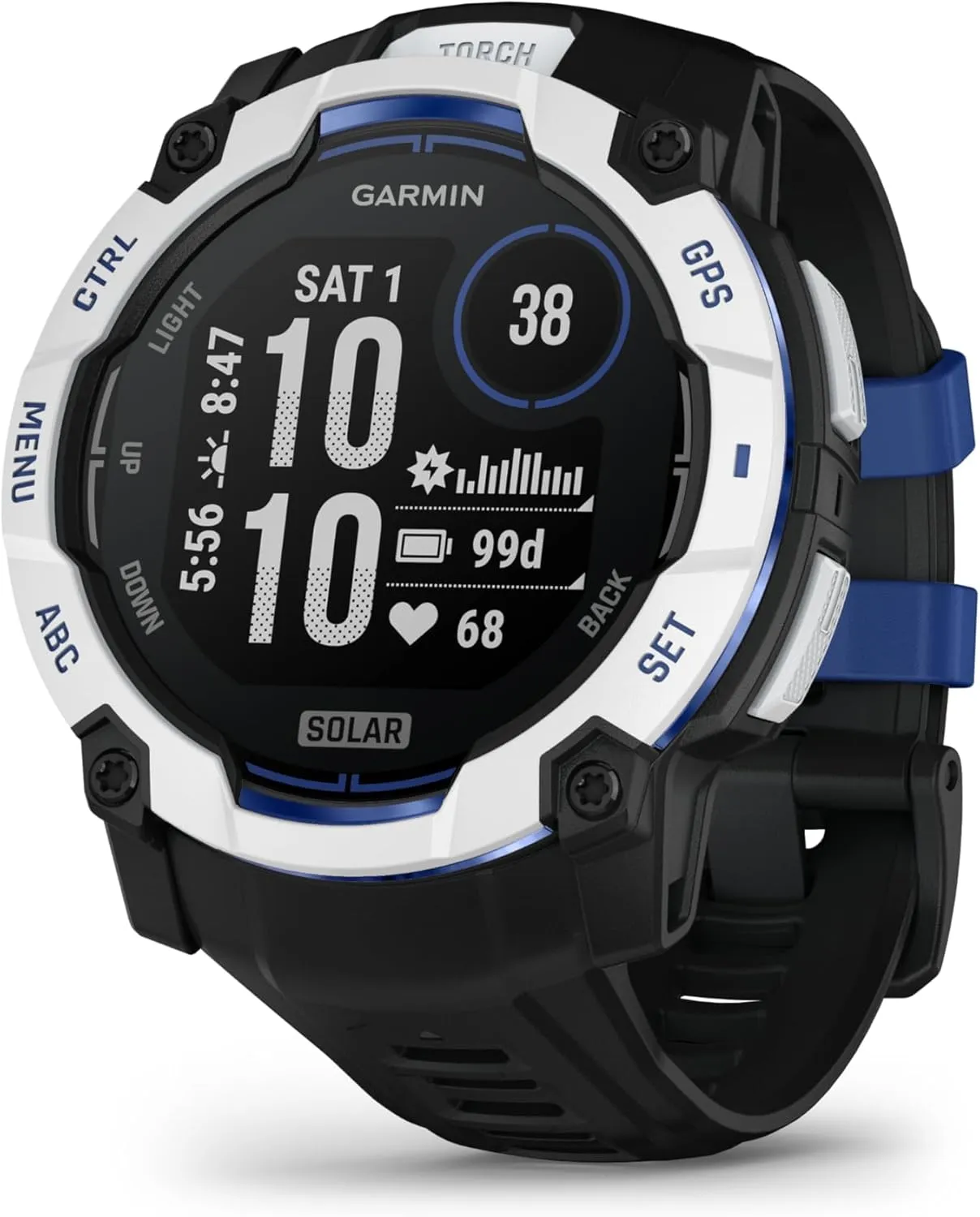 Garmin Instinct 3 50mm SOLAR – Multisport-Smartwatch, 1,1" Display, bis zu 40 Tage Akkulaufzeit, 80+ Sport-Apps, Naviga…
