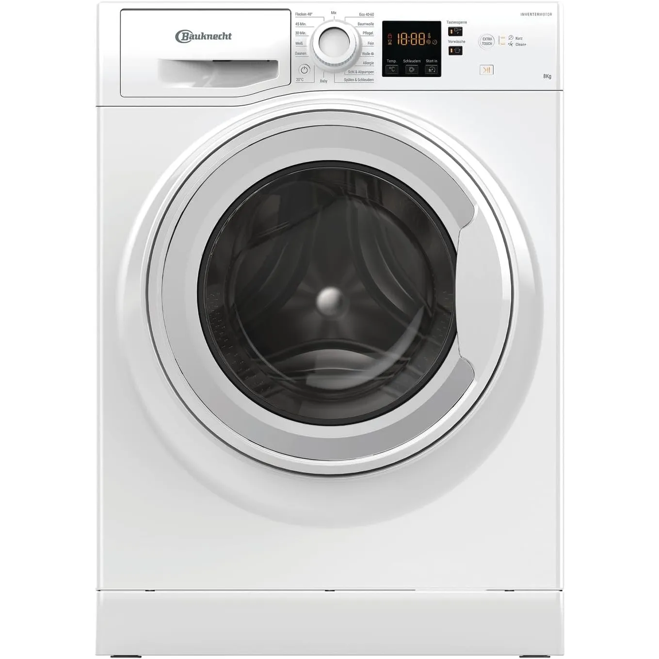 Bauknecht W8 W6400 A Waschmaschine/ 8kg/ Frontlader/Digital Motion-Technologie/AutoClean/Anti-Allergie-Programm/ 1400 U…