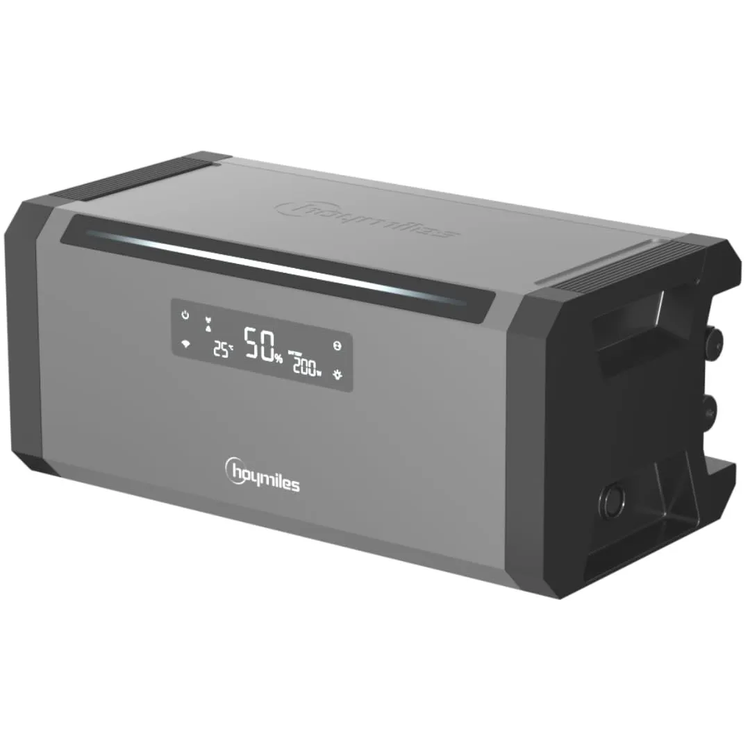 Hoymiles HiBattery AC 1,92 kWh Solarbatterie, Plug-and-Play Speicherlösung für Balkonkraftwerk & Photovoltaik, erweiter…