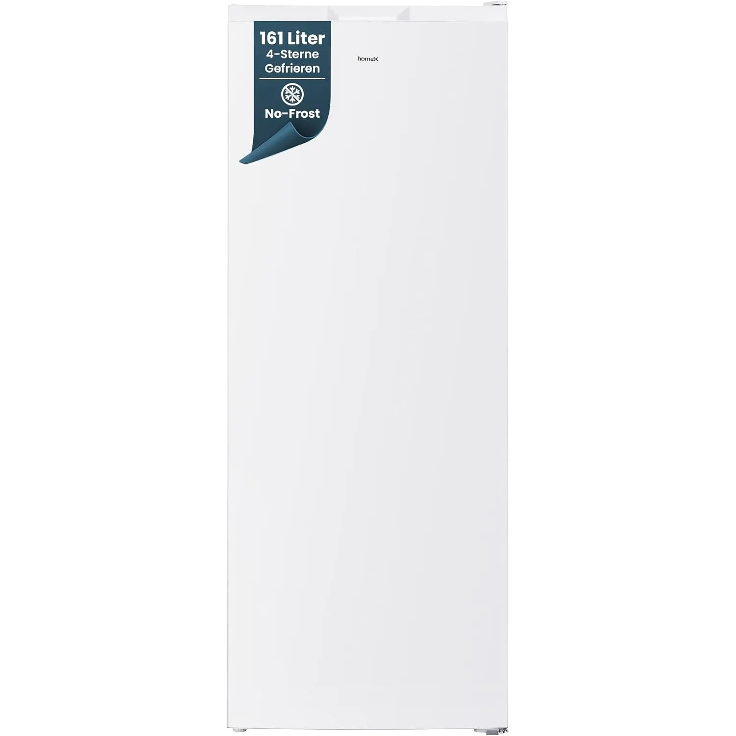 homeX FSN1611E-W Gefrierschrank NoFrost Tiefkühlschrank groß 161 Liter