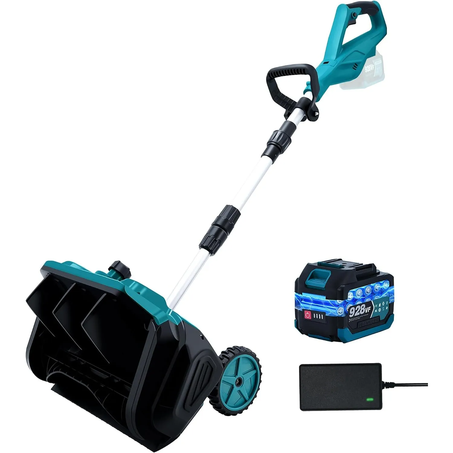 Akku Schneefräse für Makita Akku 18V mit Rollen 1000W Elektrische