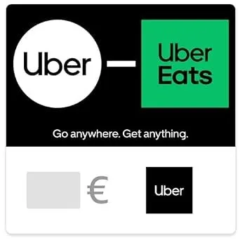 Uber Geschenkkarte - für Deutschland - per E-Mail