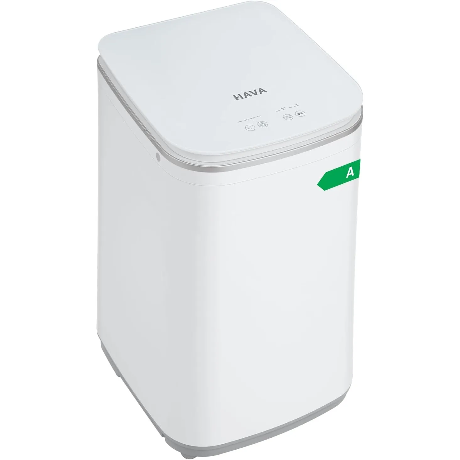 HAVA Mini Waschmaschine, 3 kg Fassungsvermögen Kleine Waschmaschine