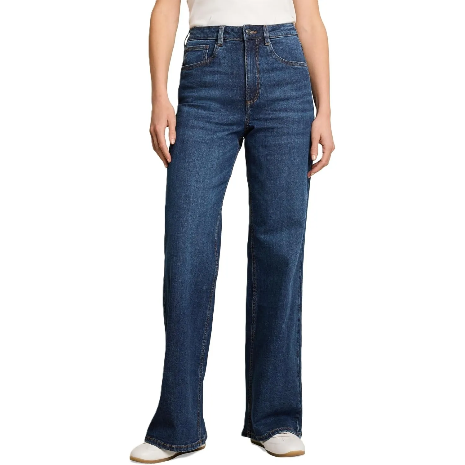 Tom Tailor Damen TTMADINA Wide Leg Jeans