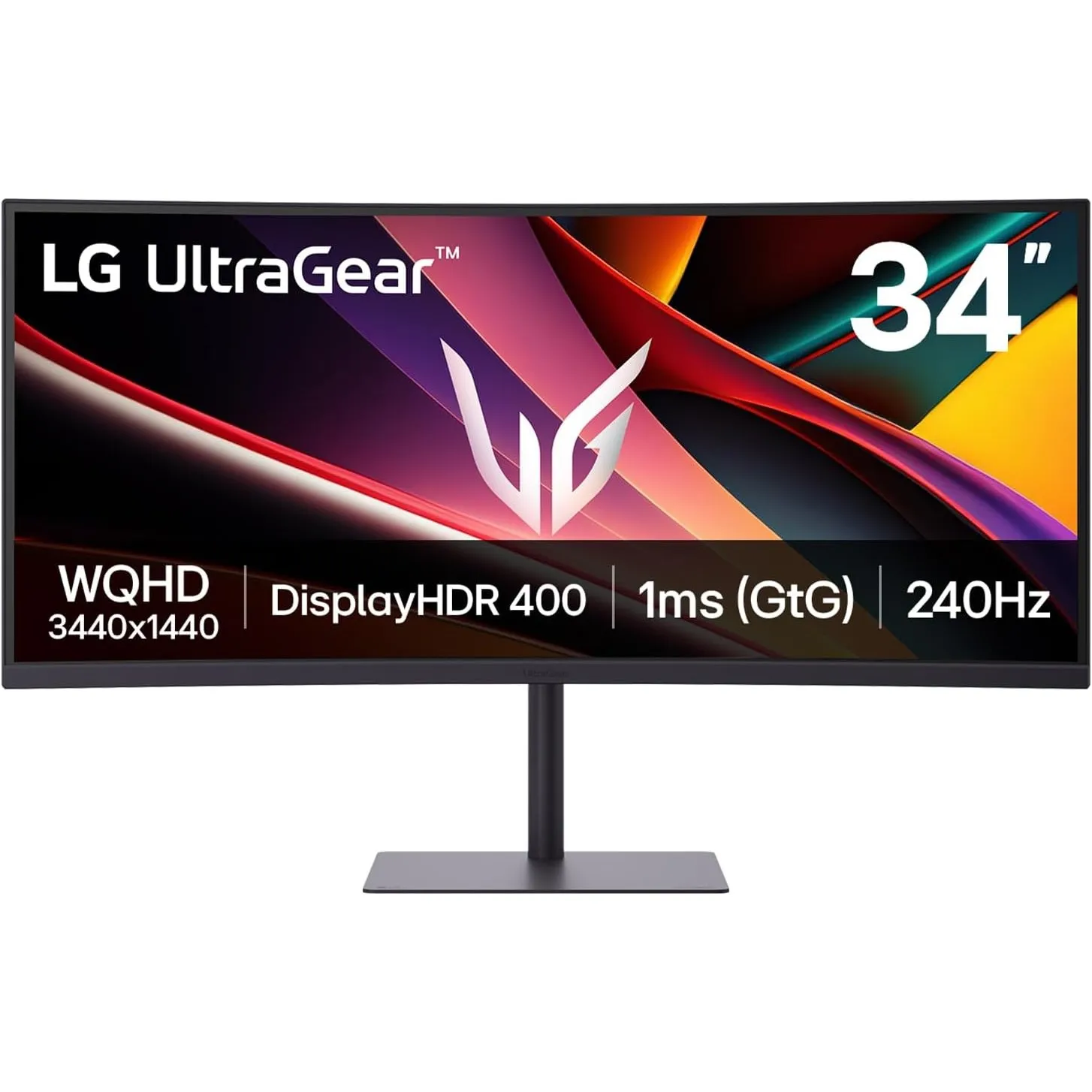 LG Ultragear™ 34G630A-B.AEUQ (34 Zoll) 21:9 Curved WQHD VA Gaming-Monitor, 240Hz, AMD FreeSync™ Premium, DisplayHDR™ 40…
