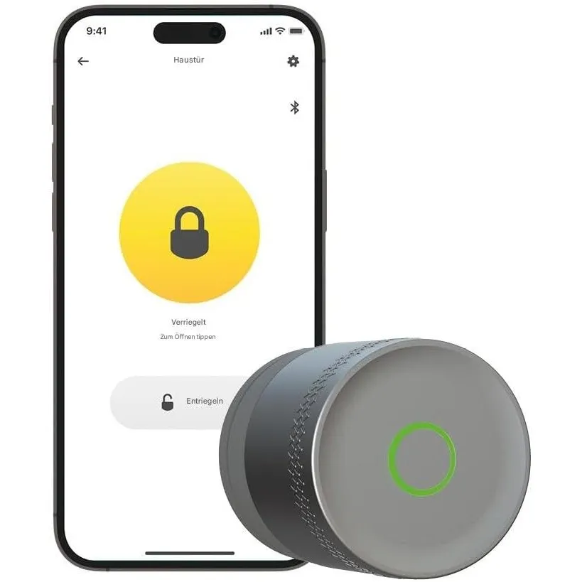 Yale Linus Smart Lock L2 Lite - Silber - 05/109100/SI - Schlüsselloser Zugang - Einfache Installation - Matter-kompatib…