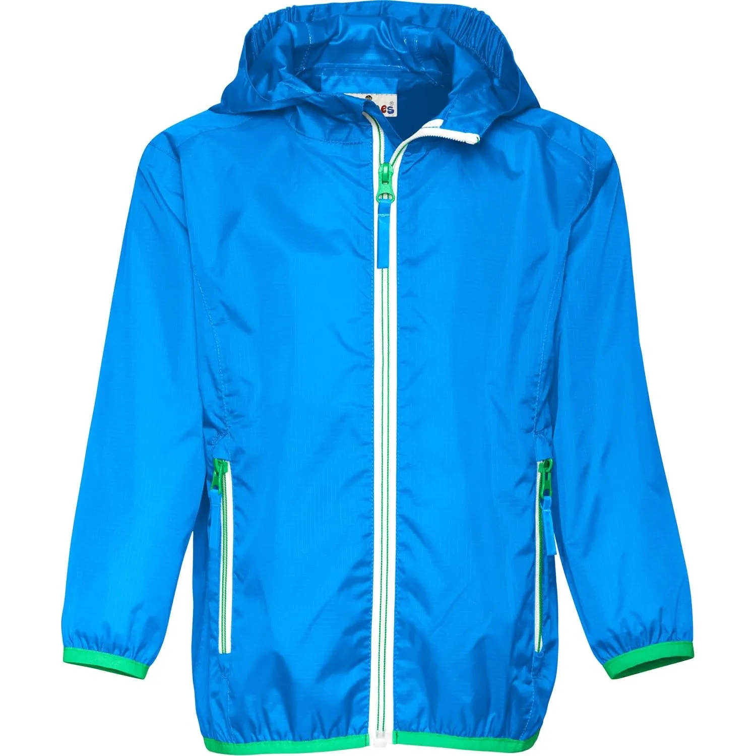 Playshoes Unisex Kinder Faltbare Regen-jacke Funktions-Jacke Regenmantel Regenbekleidung (1er Pack)