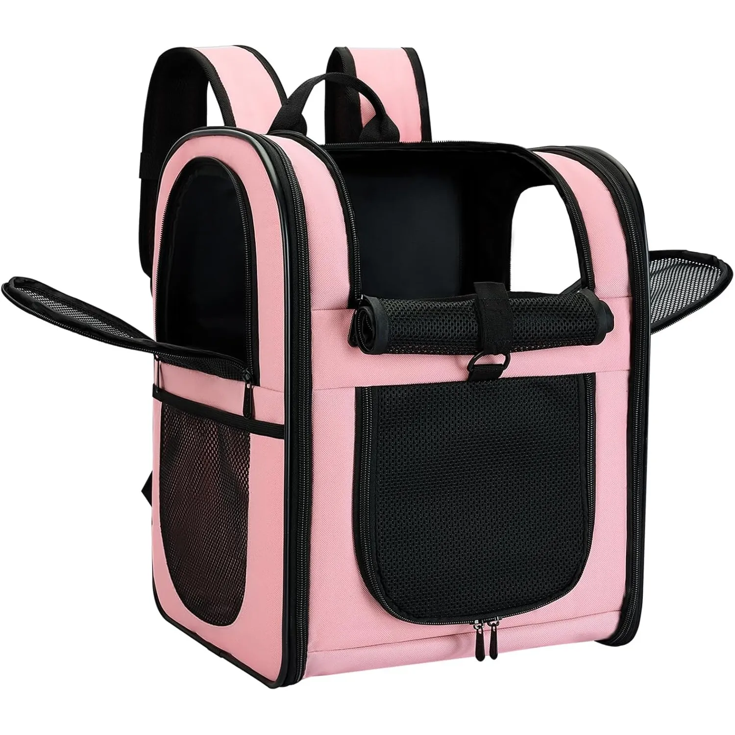 apollo walker HundeRucksack und KatzenRucksack für Kleine Haustiere(Belastbarkeit 2-15kg) - Gepolsterter Rückenstütze H…