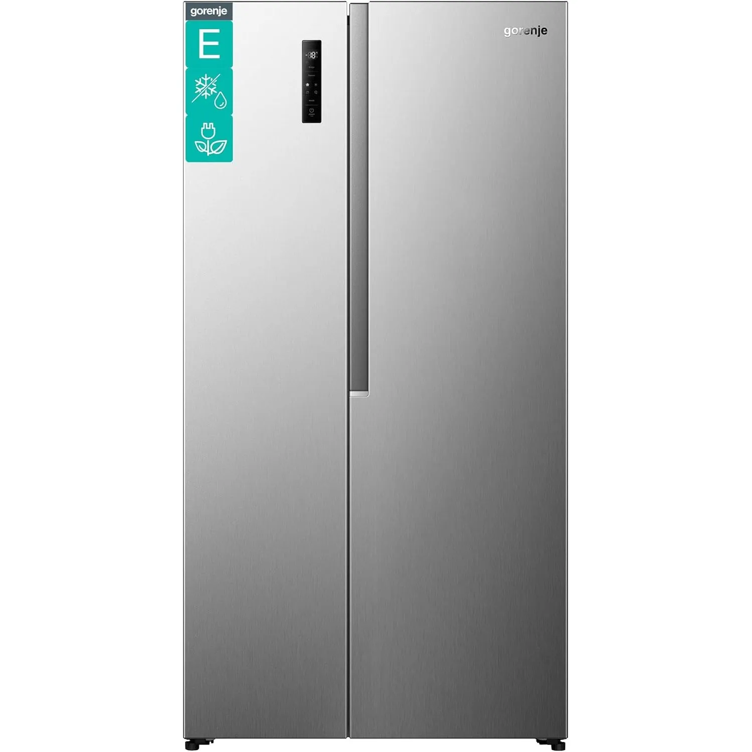 Gorenje NRS917E41X Side-by-Side, 544L, PureFlat Serie, XXL Gefrierschulbladen, CrispZone, MultiFlow 360°, NoFrostPlus, …