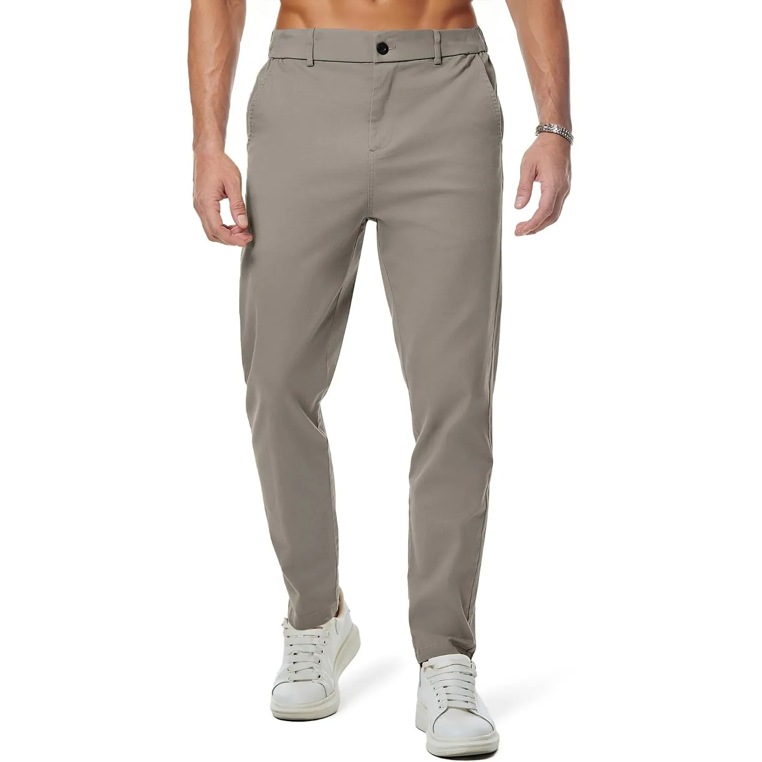 Elegancity Herren Chino Hose Casual Anzughose Stretch Hosen | Baumwolle Stoffhose,Regular fit,Atmungsaktiv,Freizeithose…
