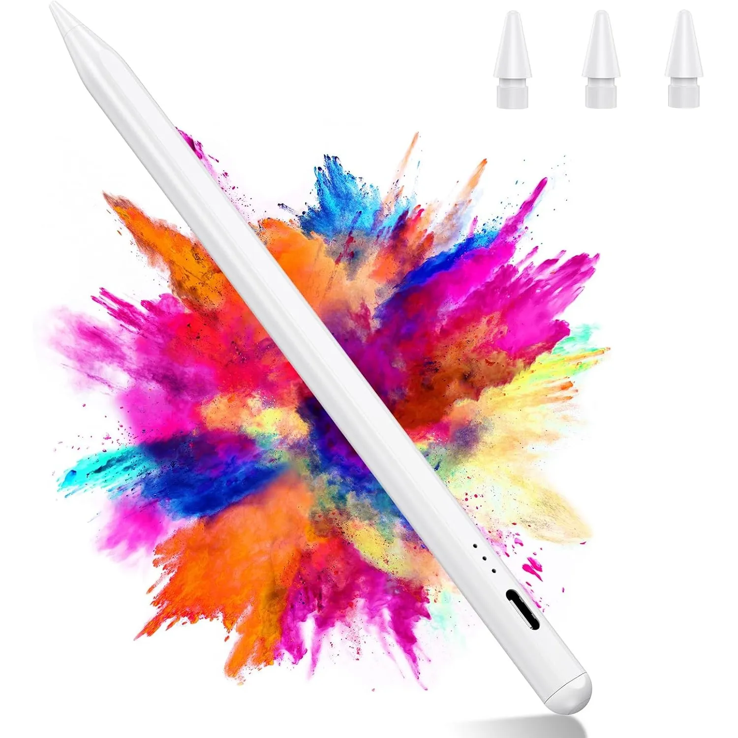 Variglas Stift für iPad 2018-2026 - 2X Schnellladung, Neigungssensitivität, Handflächenerkennung–Stylus Pen für Apple P…