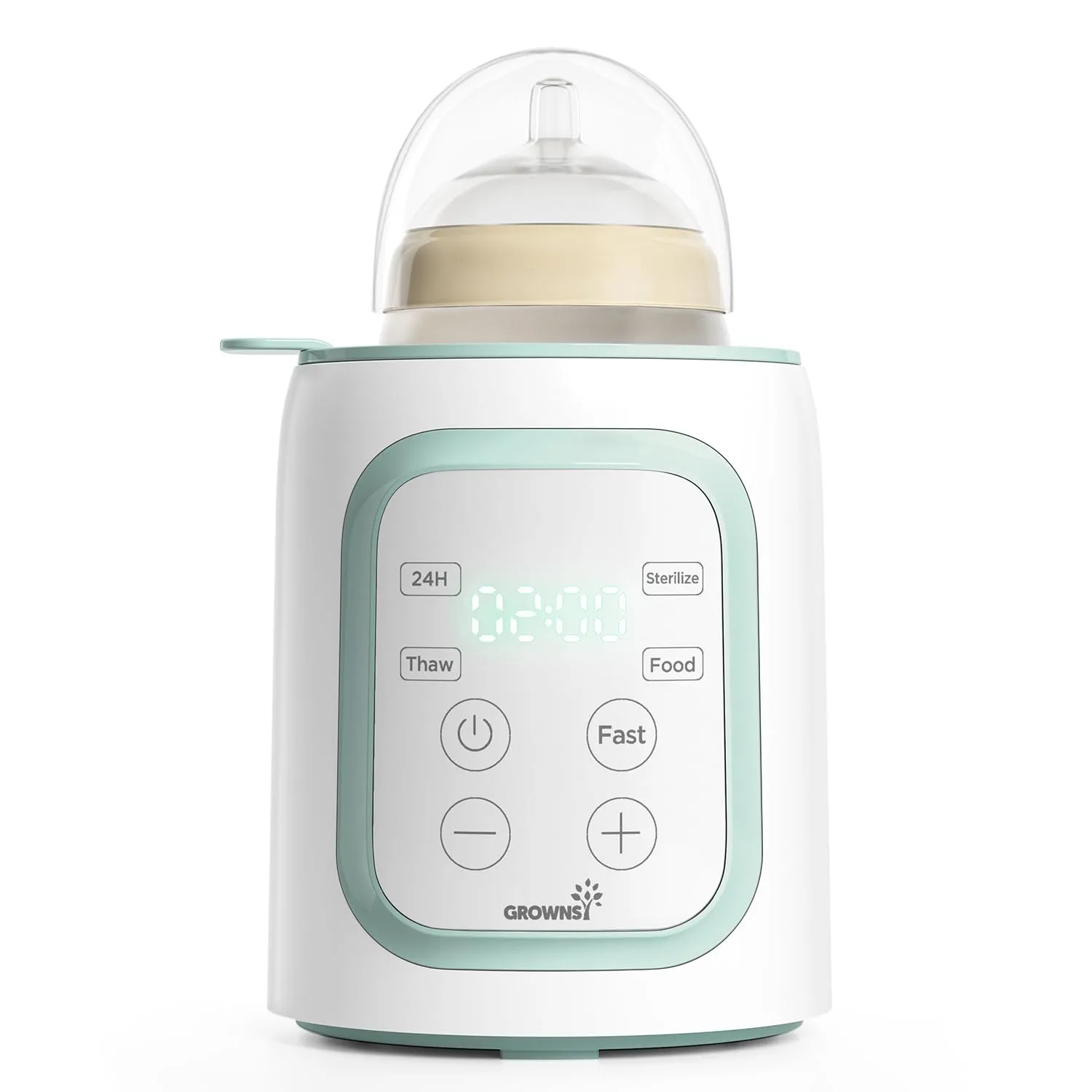 Grownsy Baby Bottle Warmer, 10-in-1 Bottle Warmer for All Bottles with Timer, Precise Temperature Control and Automatic…
