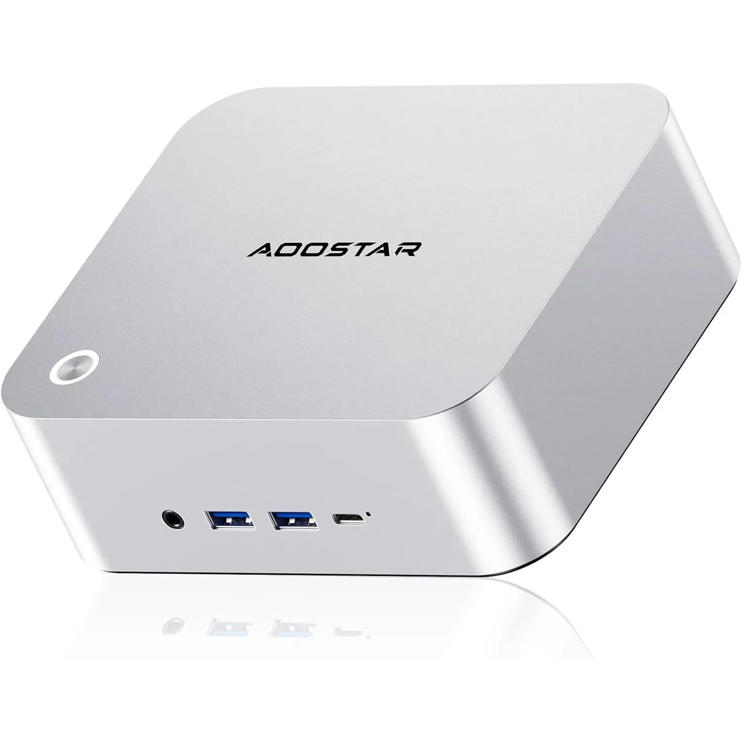 AOOSTAR MACO Mini PC Ryzen 7 H 255(bis zu 4,9GHz) Barebone Mini Desktop Computer Kein RAM Keine M.2 PCIe4.0 SSD, Micro …