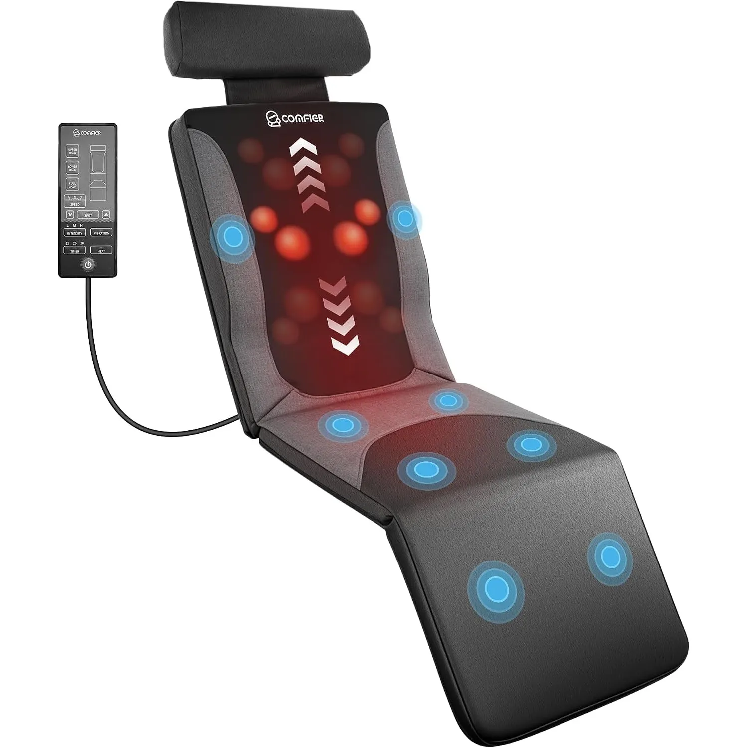 COMFIER Ganzkörper-Massagematte mit Wärme und Shiatsu