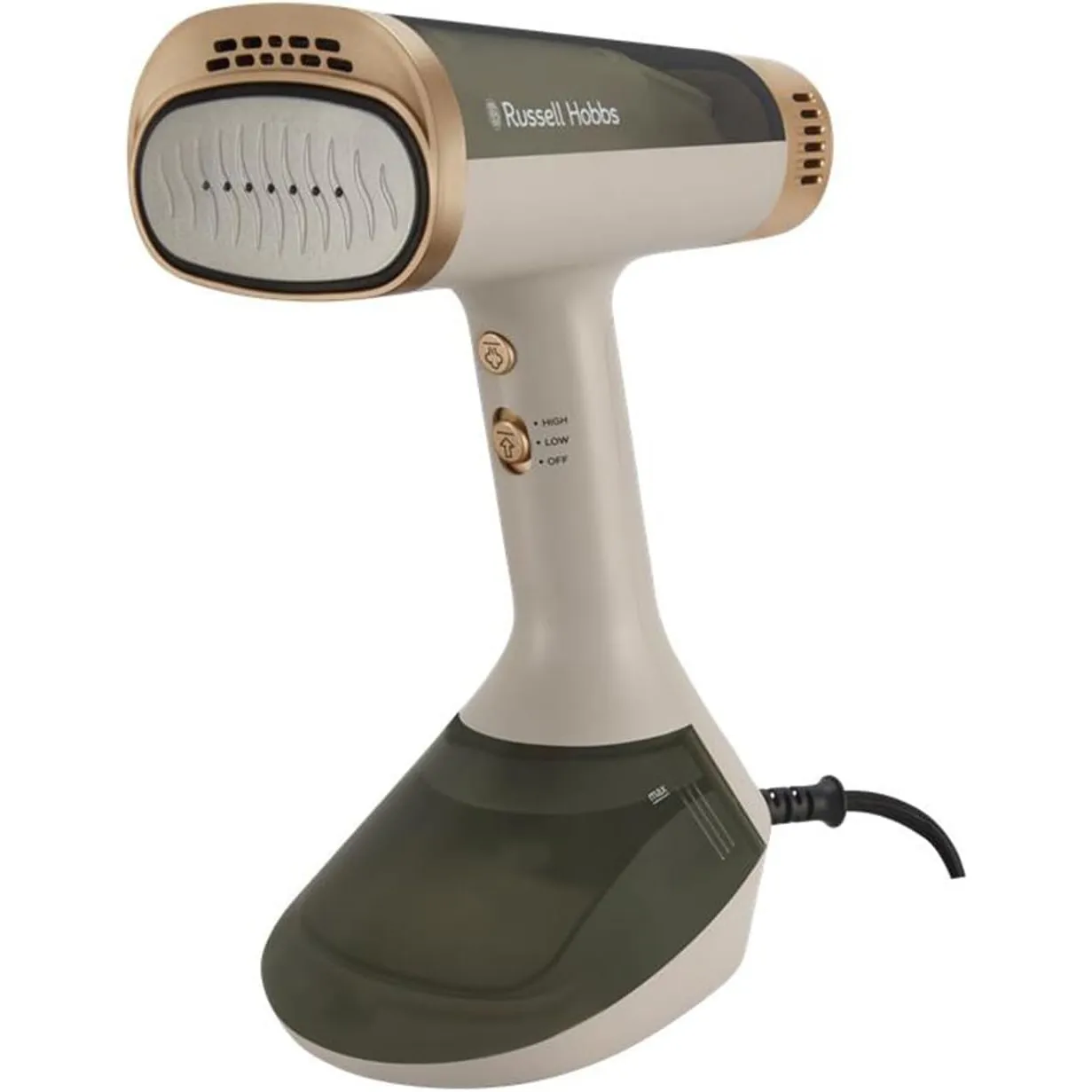 Russell Hobbs Dampfglätter [Dampfglätten mit Ansaugtechnologie] VacuSteam™ (3 Dampf-& Saugstufen, 200ml Wassertank, 35 …