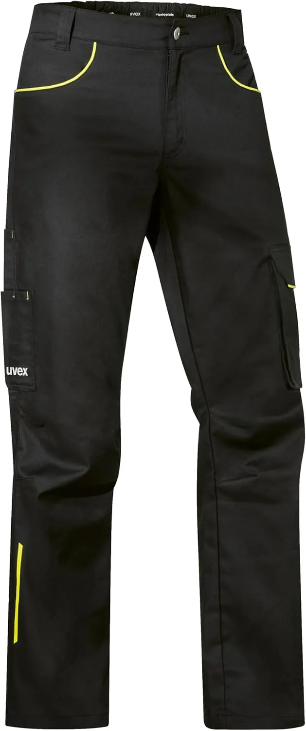 Uvex Tune-up Light Arbeitshose Herren | Bundhose 2-Wege-Stretch | leicht, robust, elastisch | Cargotaschen & Zollstockt…