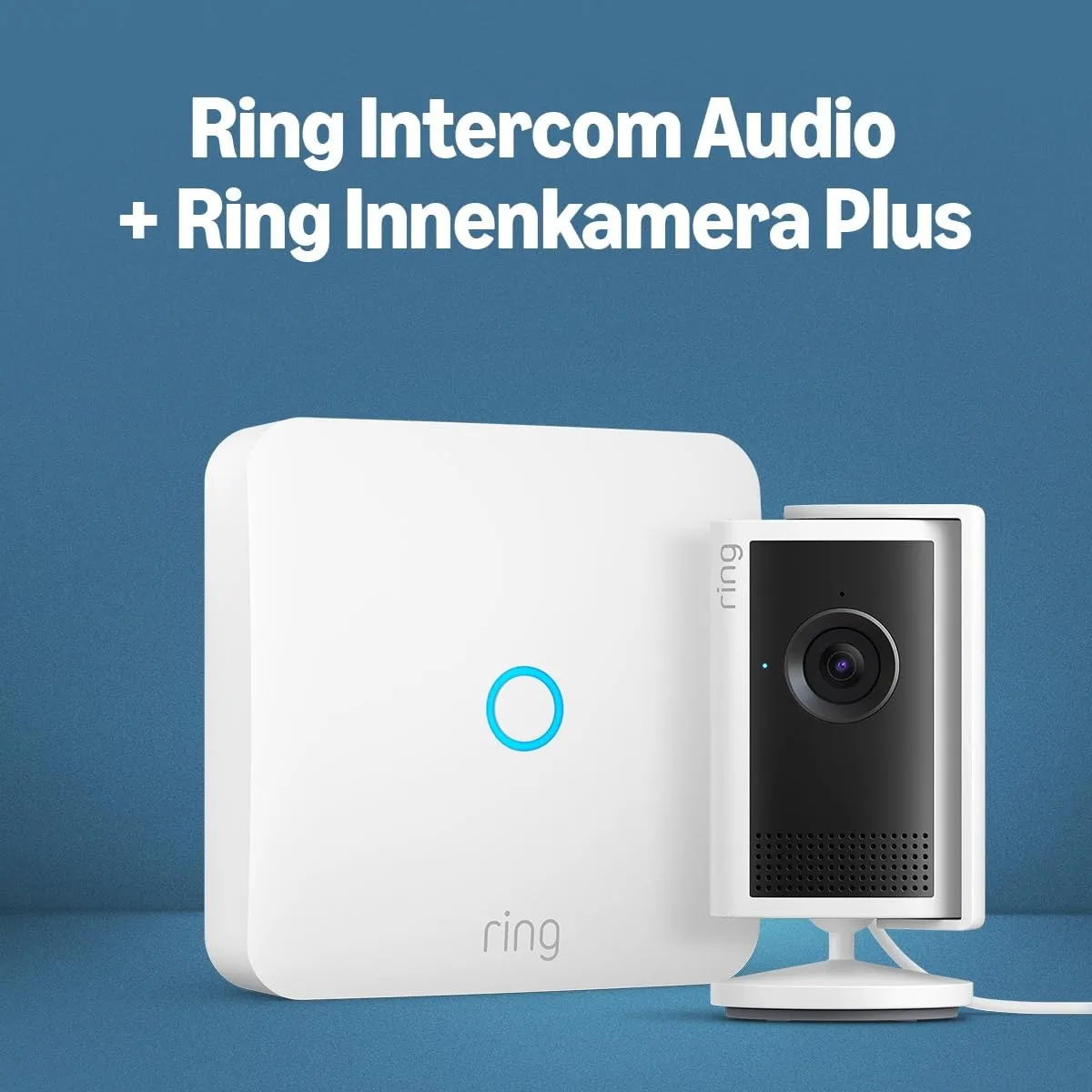 Ring Intercom Audio + Ring Innenkamera 2K von Amazon | Fernentriegelung, automatische Freigabe für Amazon-Lieferungen, …