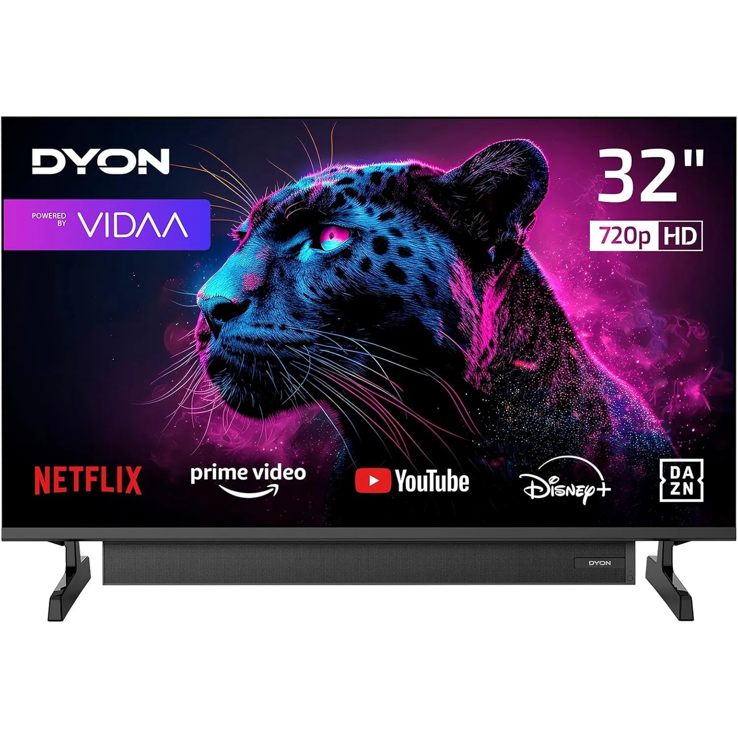 DYON Movie Smart 32 VX-S 32 Zoll Smart Fernseher mit Soundboost