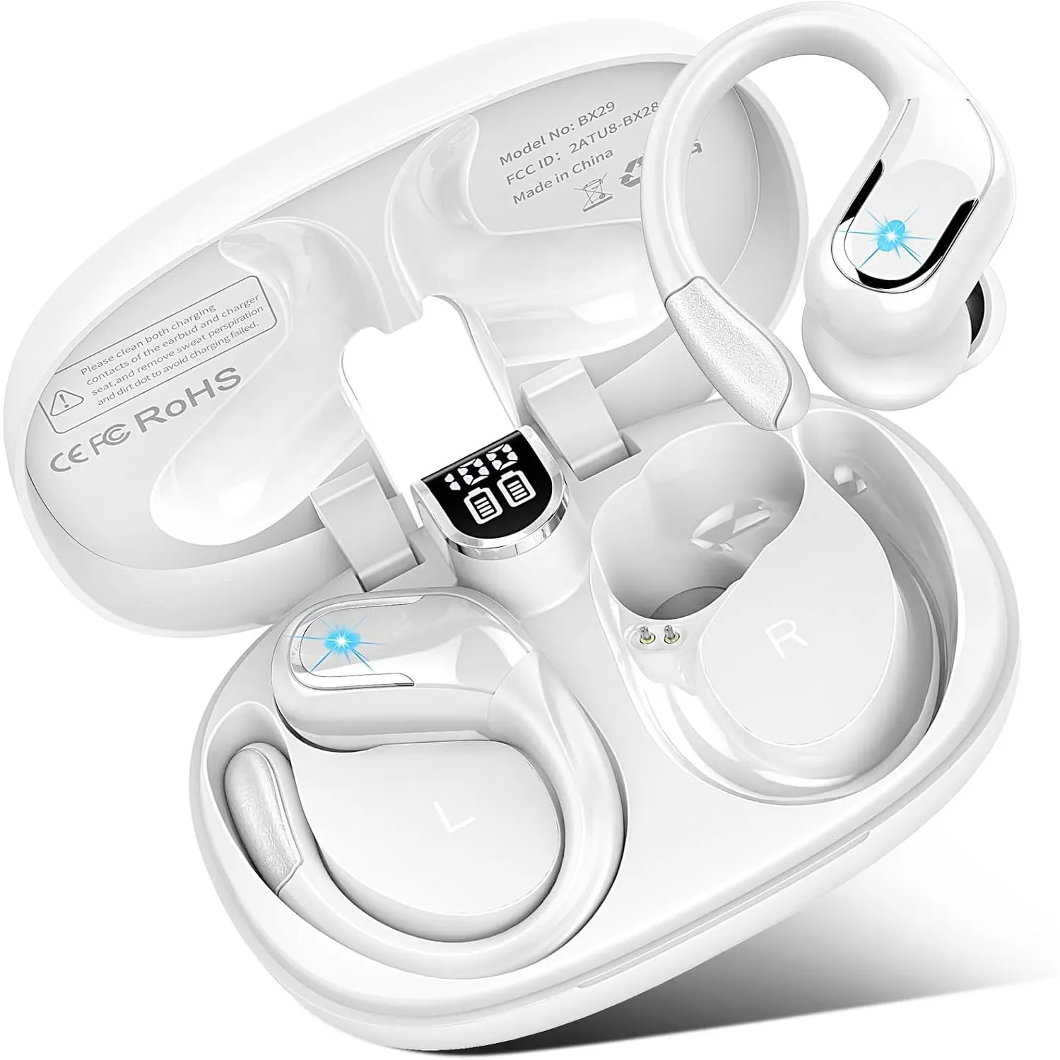 Bluetooth Kopfhörer in Ear Sport, 75Std Kopfhörer Kabellos Bluetooth 5.4