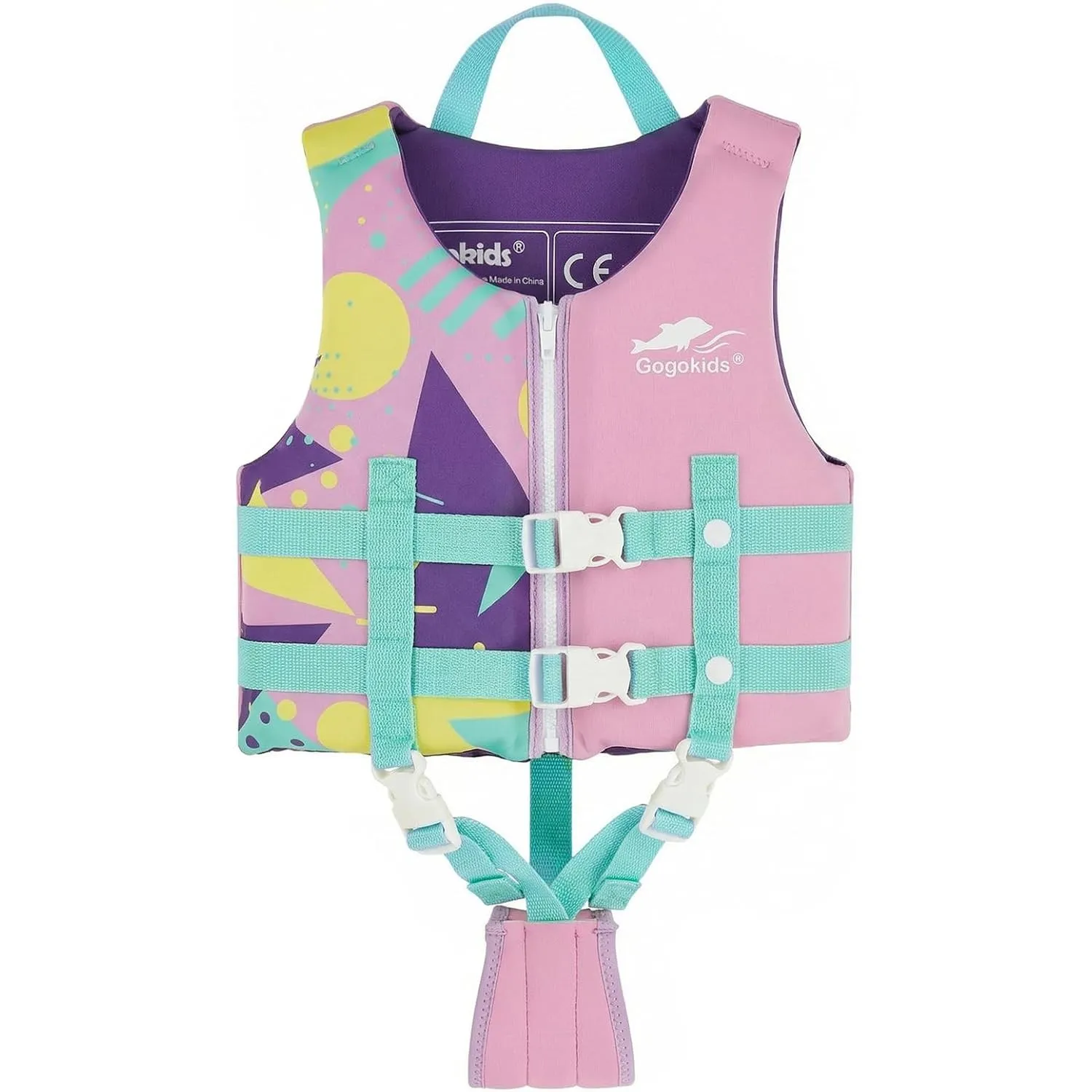 Gogokids Kinder Schwimmweste Float Jacket – Kleinkind Badeanzug Assist Bademode Schwimmtraining Auftrieb Badeweste Neop…