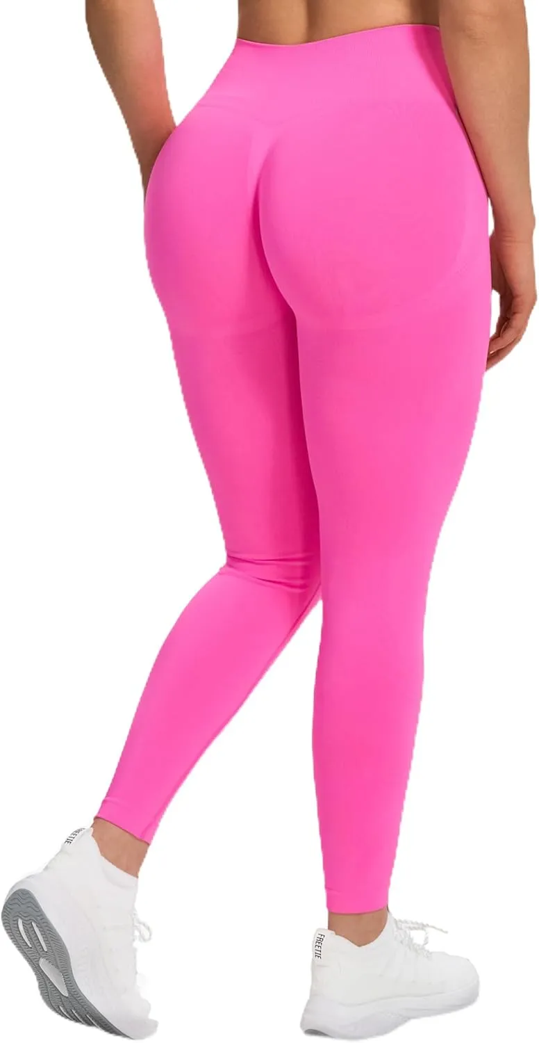 JOYSPELS Scrunch Butt Leggings Damen, High Waist Booty Lifting Po Push Up Gym Sporthose Seamless