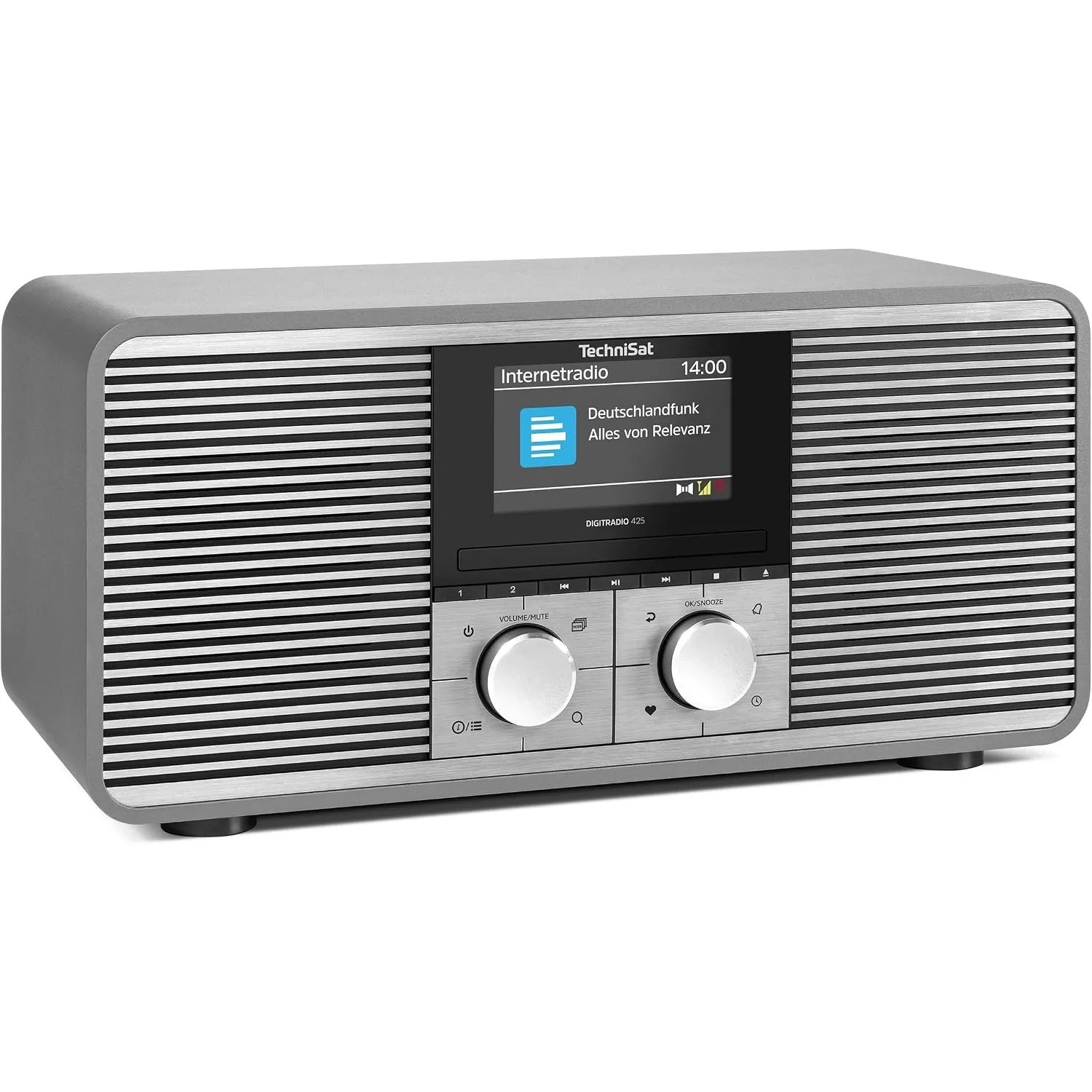 TechniSat DIGITRADIO 425 - Stereo DAB+, Internetradio mit CD-Player