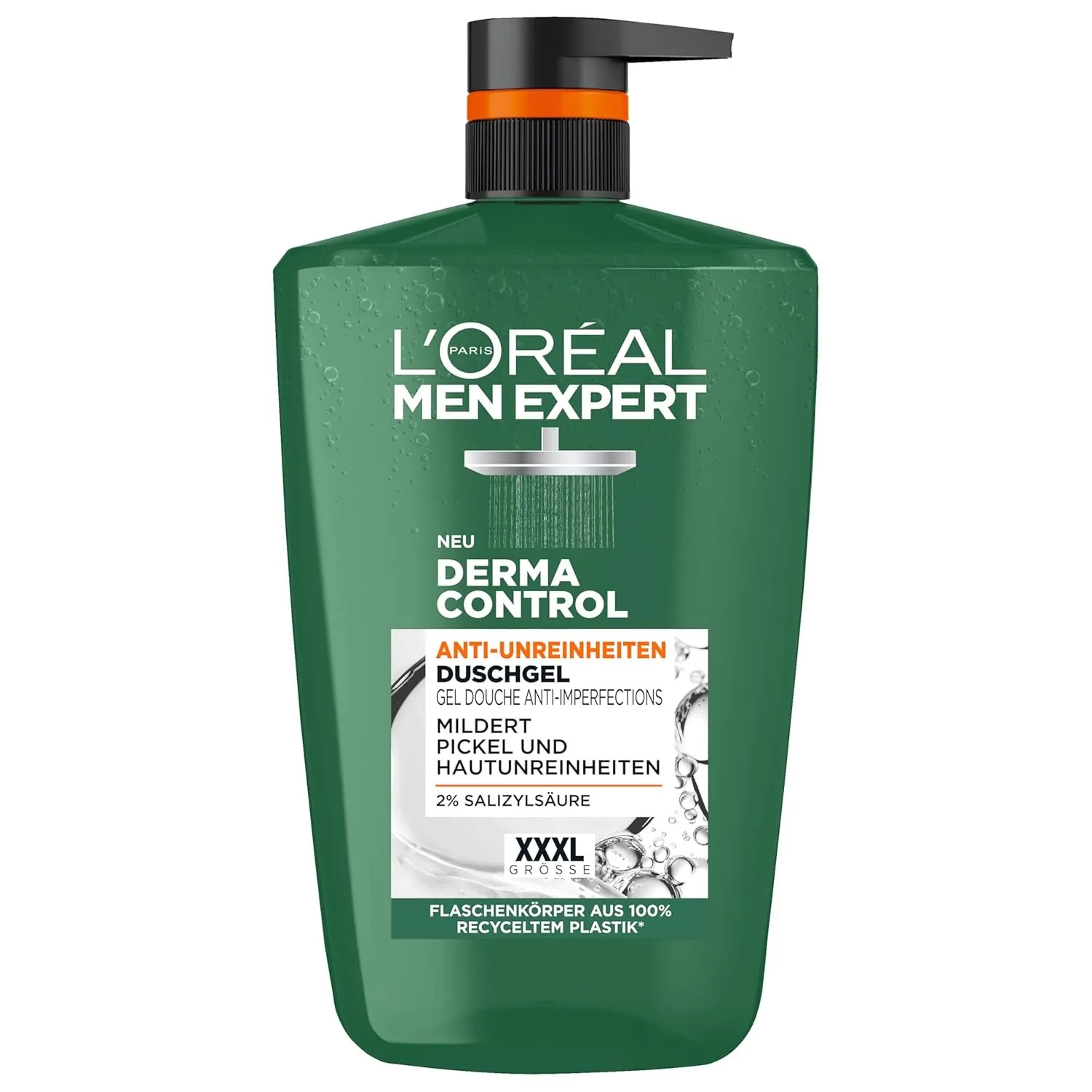 L'Oréal Men Expert XXXL Duschgel und Shampoo für Männer, Duschbad zur Reinigung von Körper, Haar und Gesicht, Herren Kö…