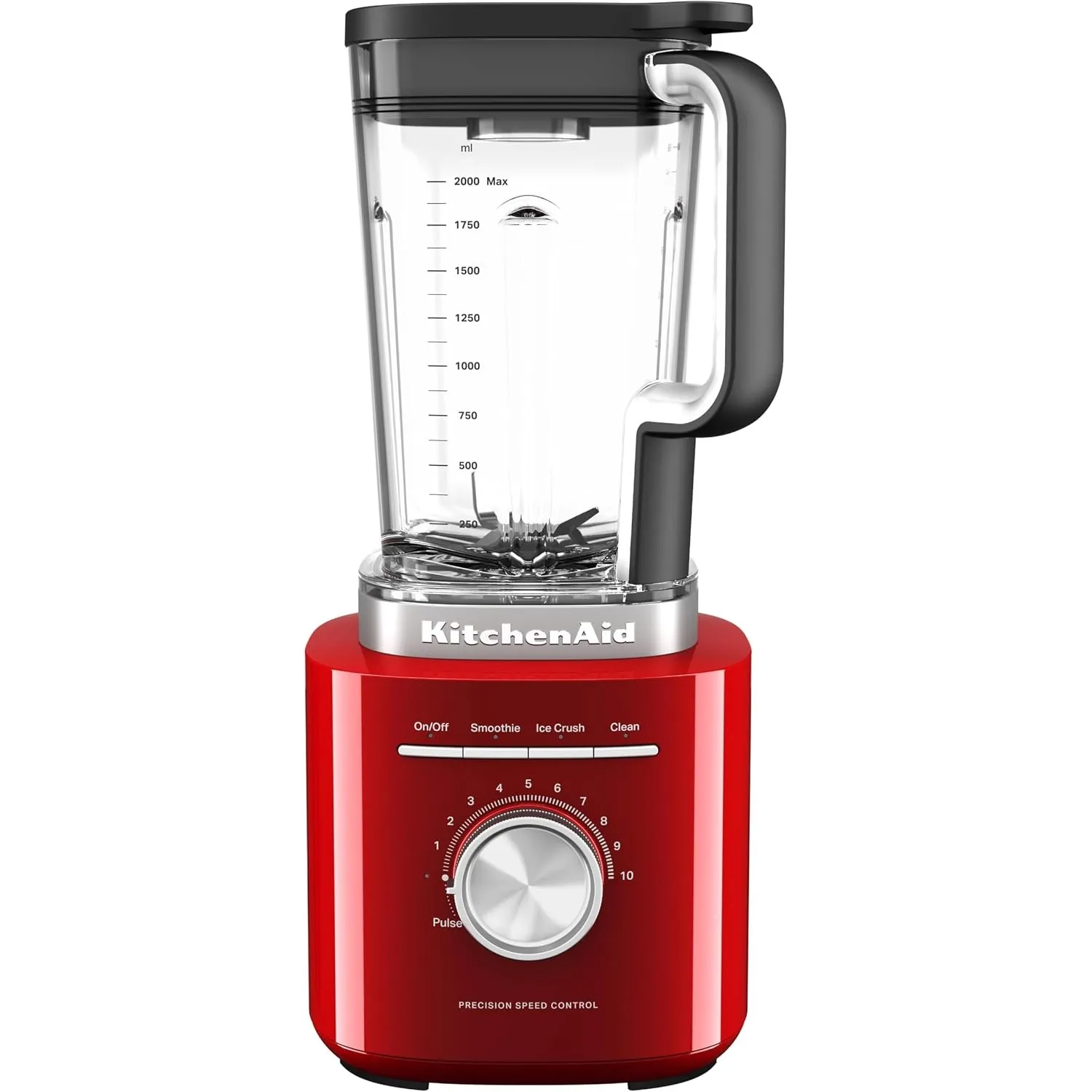 KitchenAid Pure Power Standmixer 2L BPA-freier Behälter Empire Rot