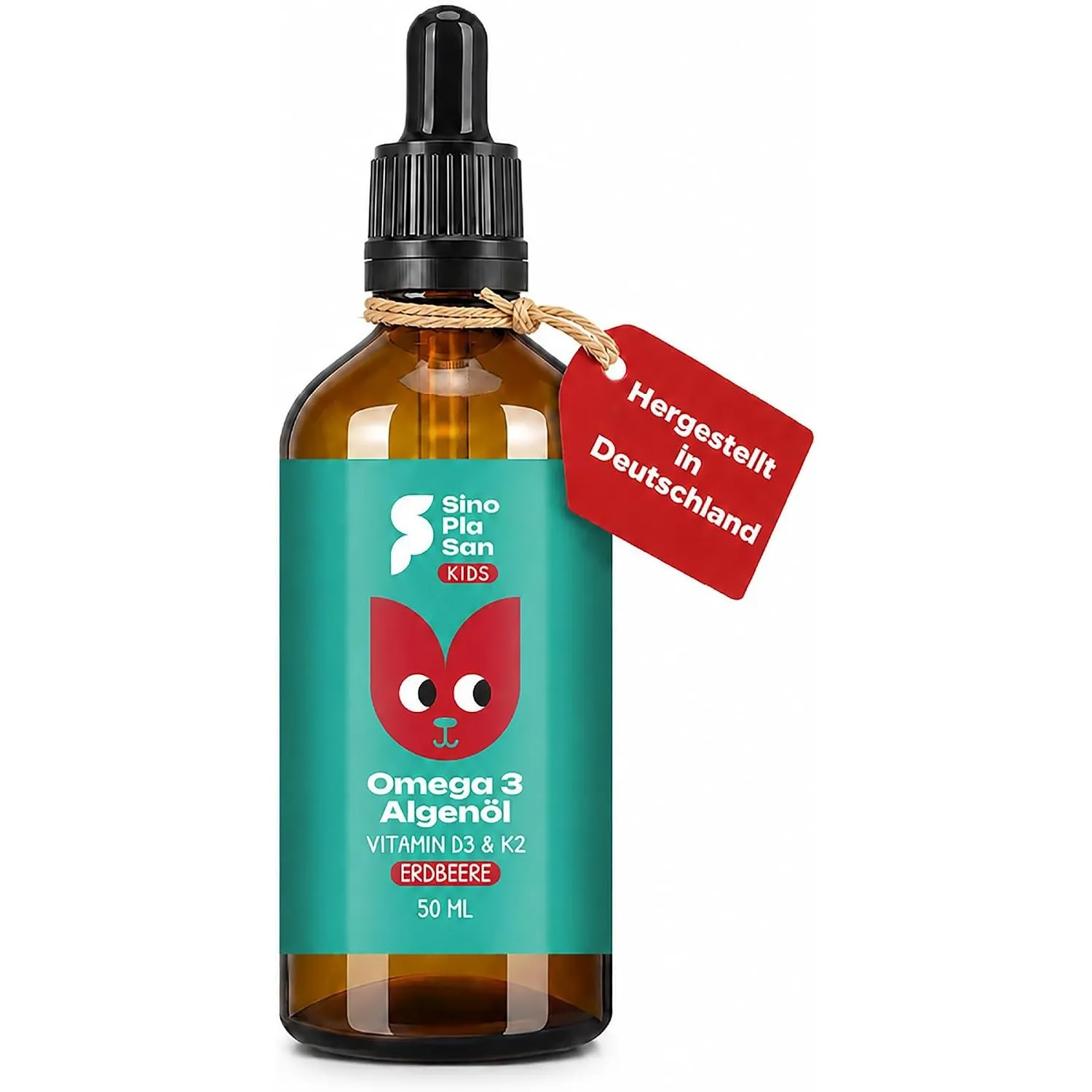 SinoPlaSan Omega 3 Algenöl vegan hochdosiert 50ml für Kinder