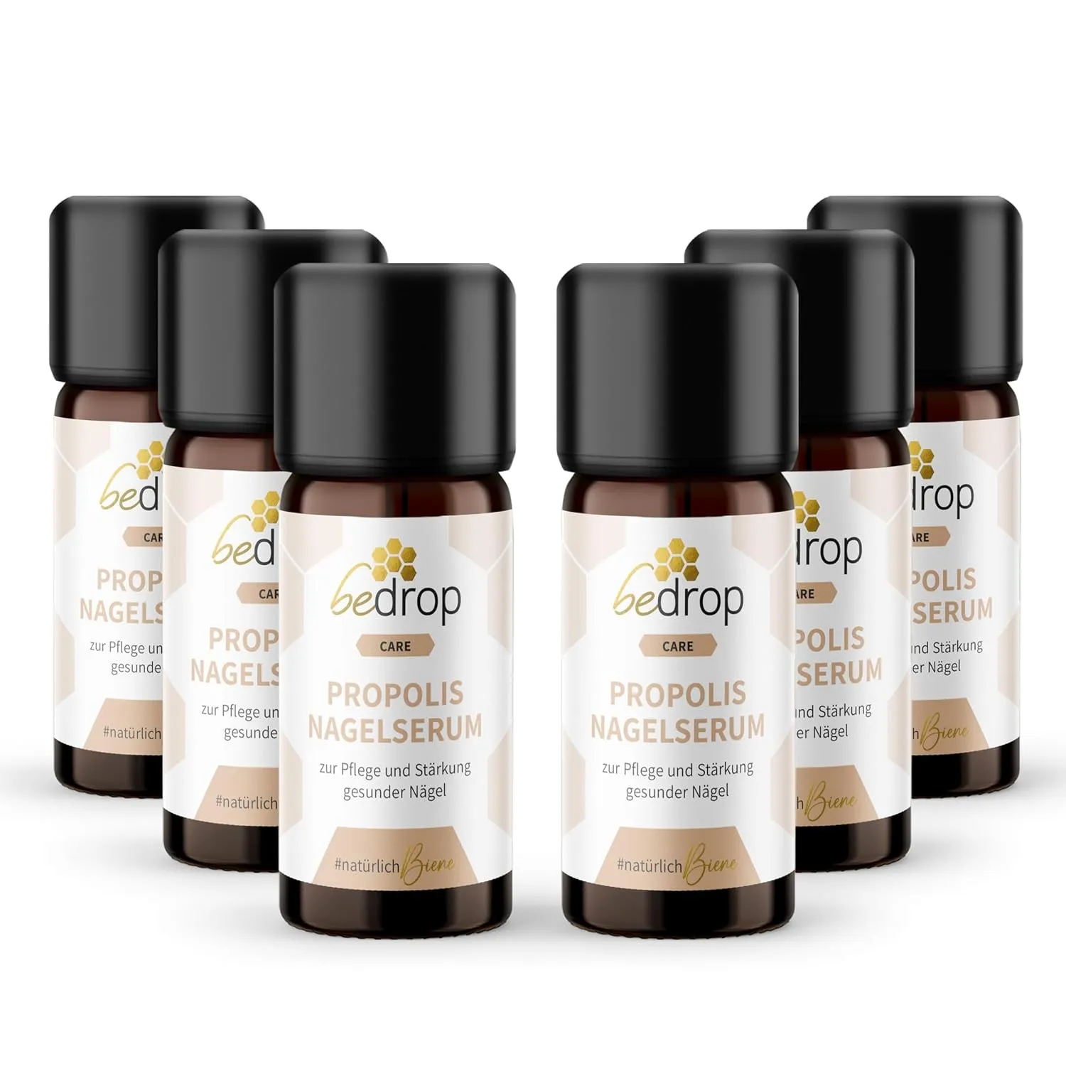 bedrop Propolis Nagelserum 10ml Nagelöl zur Nagelpflege & Stärkung natürlicher Nägel mit Propolis Teebaumöl Lavendelöl …