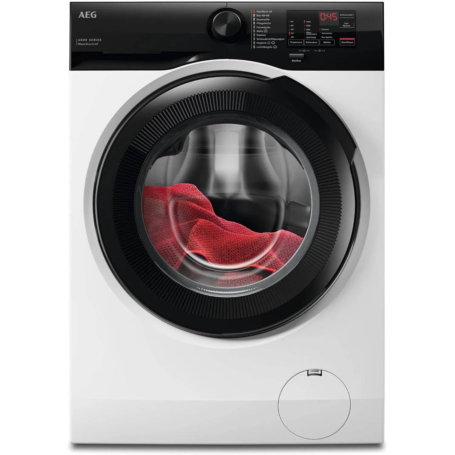 AEG Waschmaschine 10 kg, Serie 6000 mit KI WashAssist für Anpassung von Wasser, Energie und Zeitverbrauch, Startzeitvor…