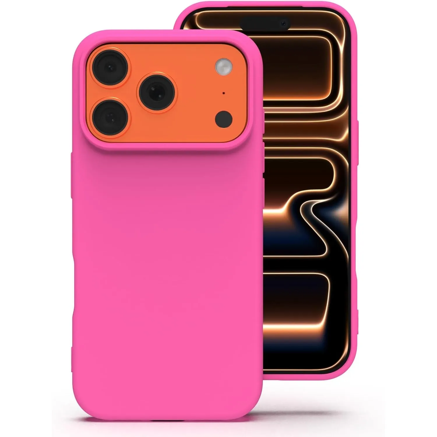 Zuvirelx Silikon Handyhülle für iPhone 17 Pro Hülle, Dünne, Weiches Griff, Minimalistisch, Stoßfest, rutschfest, Tasche…